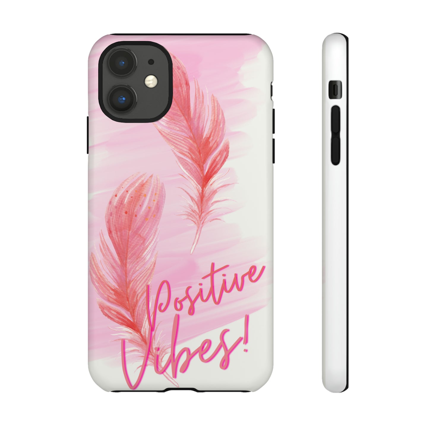 Positive Vibes, Samsung Galaxy, iPhone 15, 14, 13 pro max case, iPhone Tough Phone Case, Popular Phone Cover, Everyday Phone Cases, Tough Case