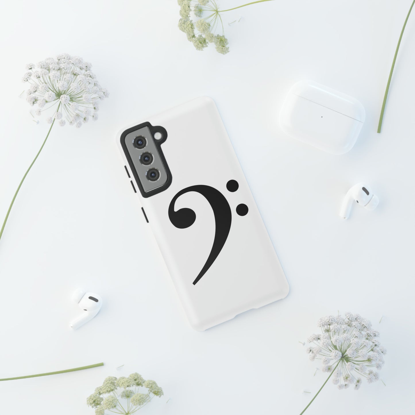 Bass Clef Phone Case, Samsung, iPhone 15, 14, 13 pro max case, iPhone Tough Phone Case, Popular Phone Cover, Everyday Phone Cases, Tough Case