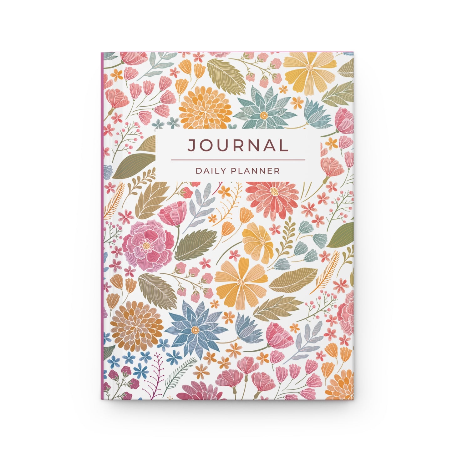 Floral Hardcover Journal Matte