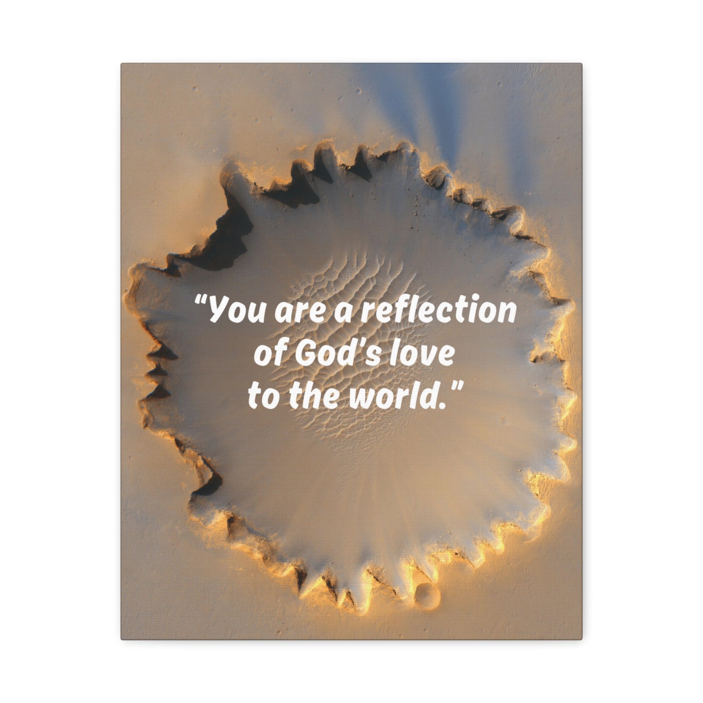 Reflection of God Canvas Gallery Framed Vertical Poster, Canvas Wall Art Set Abstract Prints Minimalist Modern Art Boho Wall Decor