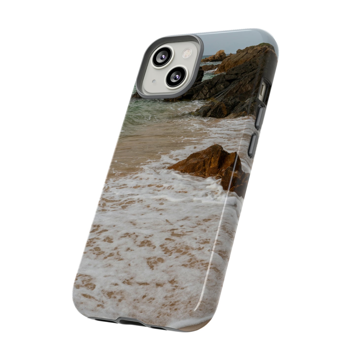 Calm Beach, Phone Case, Samsung Galaxy, iPhone 15, 14, 13 pro max case, iPhone Tough Phone Case, Popular Phone Cover, Everyday Phone Cases, Tough Case