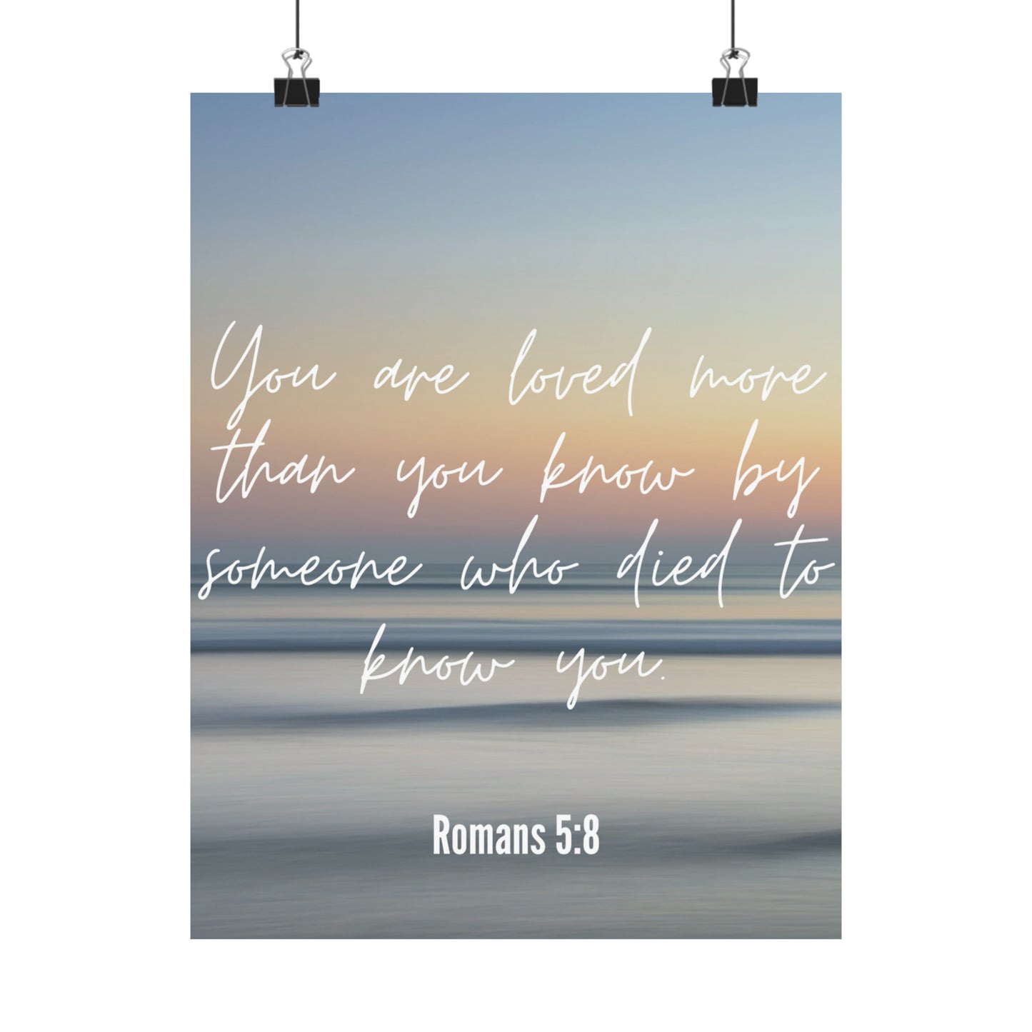 You are Loved Matte Vertical Framed Vertical Poster, Framed Canvas Wall Art Set Abstract Christian Prints Minimalist Modern Art Boho Wall Decor