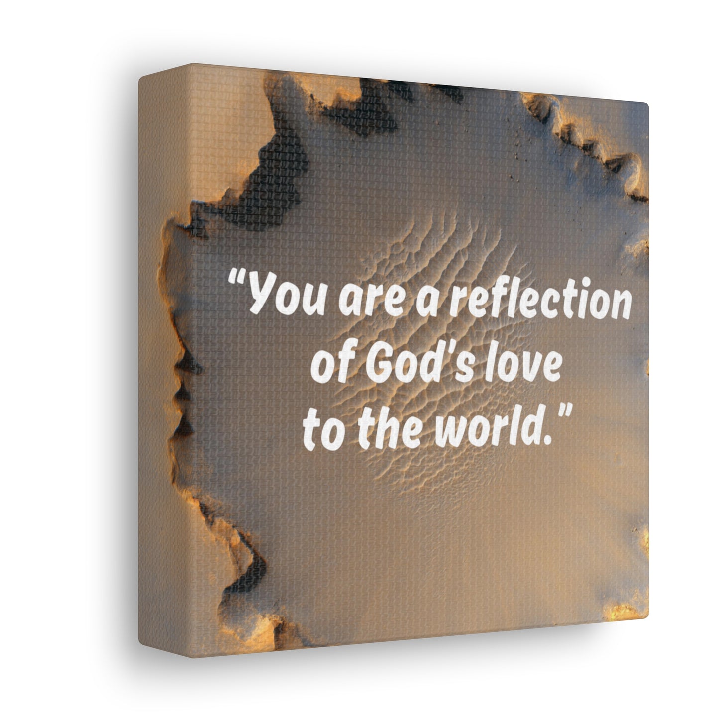 Reflection of God Canvas Gallery Framed Vertical Poster, Canvas Wall Art Set Abstract Prints Minimalist Modern Art Boho Wall Decor