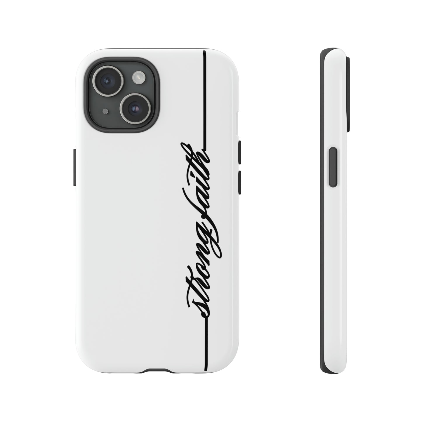 Strong Faith Phone Case, Samsung, iPhone 15, 14, 13 pro max case, iPhone Tough Phone Case, Popular Phone Cover, Everyday Phone Cases, Tough Case