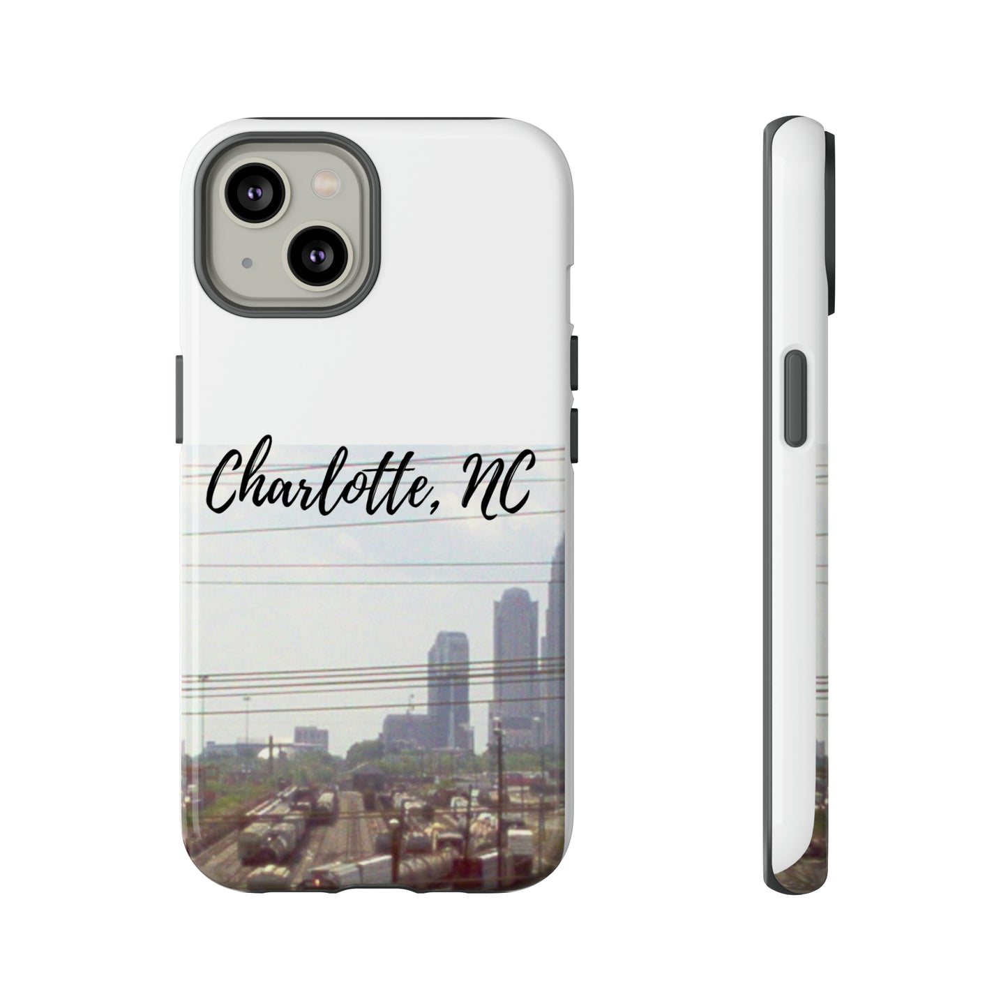 Charlotte NC Skyline Phone Case, Samsung, iPhone 15, 14, 13 pro max case, iPhone Tough Phone Case, Popular Phone Cover, Tough Case