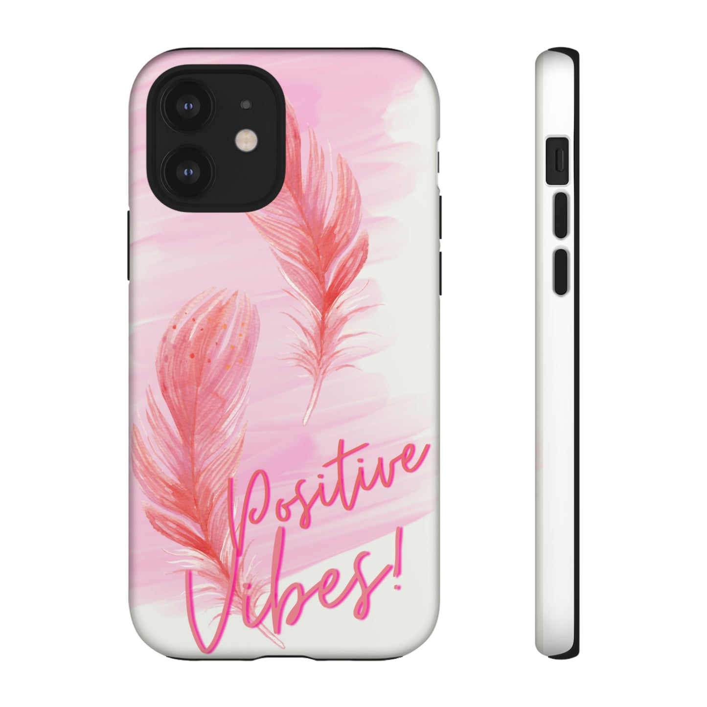 Positive Vibes, Samsung Galaxy, iPhone 15, 14, 13 pro max case, iPhone Tough Phone Case, Popular Phone Cover, Everyday Phone Cases, Tough Case