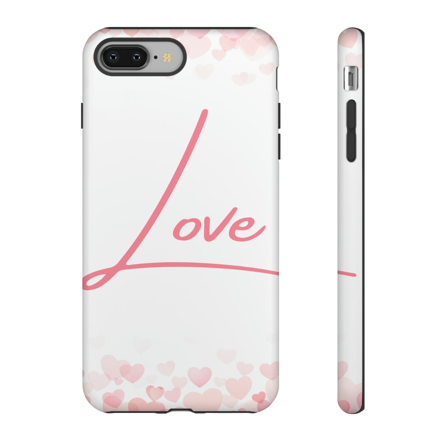 Love and Hearts Phone Case, Samsung Galaxy, iPhone 15, 14, 13 pro max case, iPhone Tough Phone Case, Popular Phone Cover, Everyday Phone Cases, Tough Case