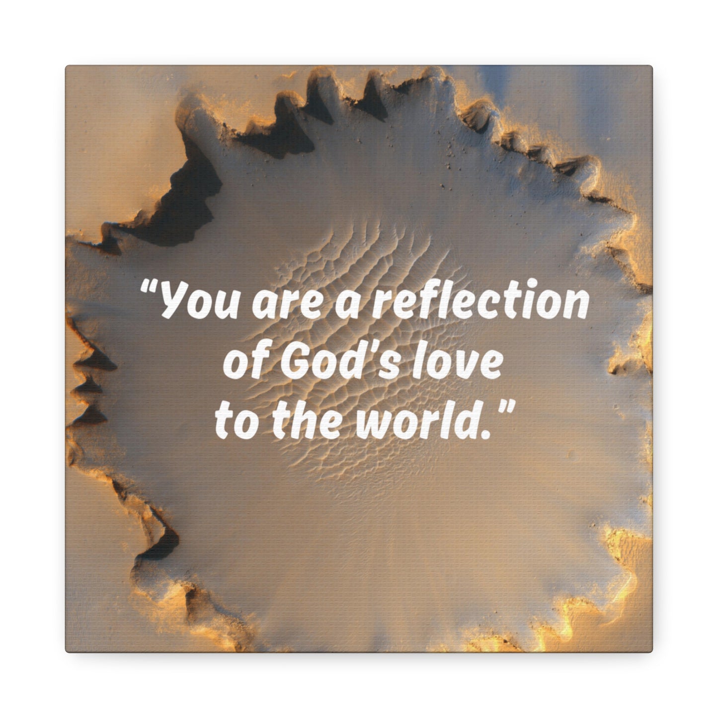 Reflection of God Canvas Gallery Framed Vertical Poster, Canvas Wall Art Set Abstract Prints Minimalist Modern Art Boho Wall Decor