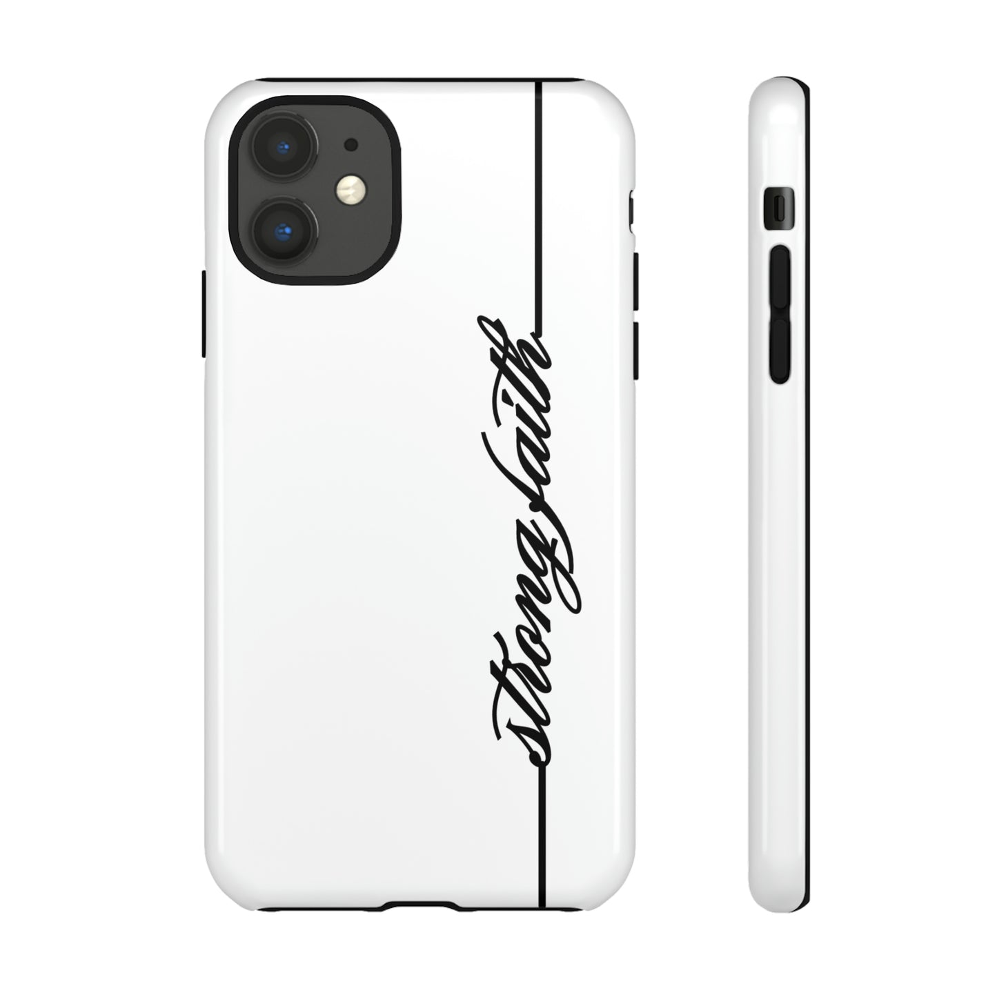 Strong Faith Phone Case, Samsung, iPhone 15, 14, 13 pro max case, iPhone Tough Phone Case, Popular Phone Cover, Everyday Phone Cases, Tough Case