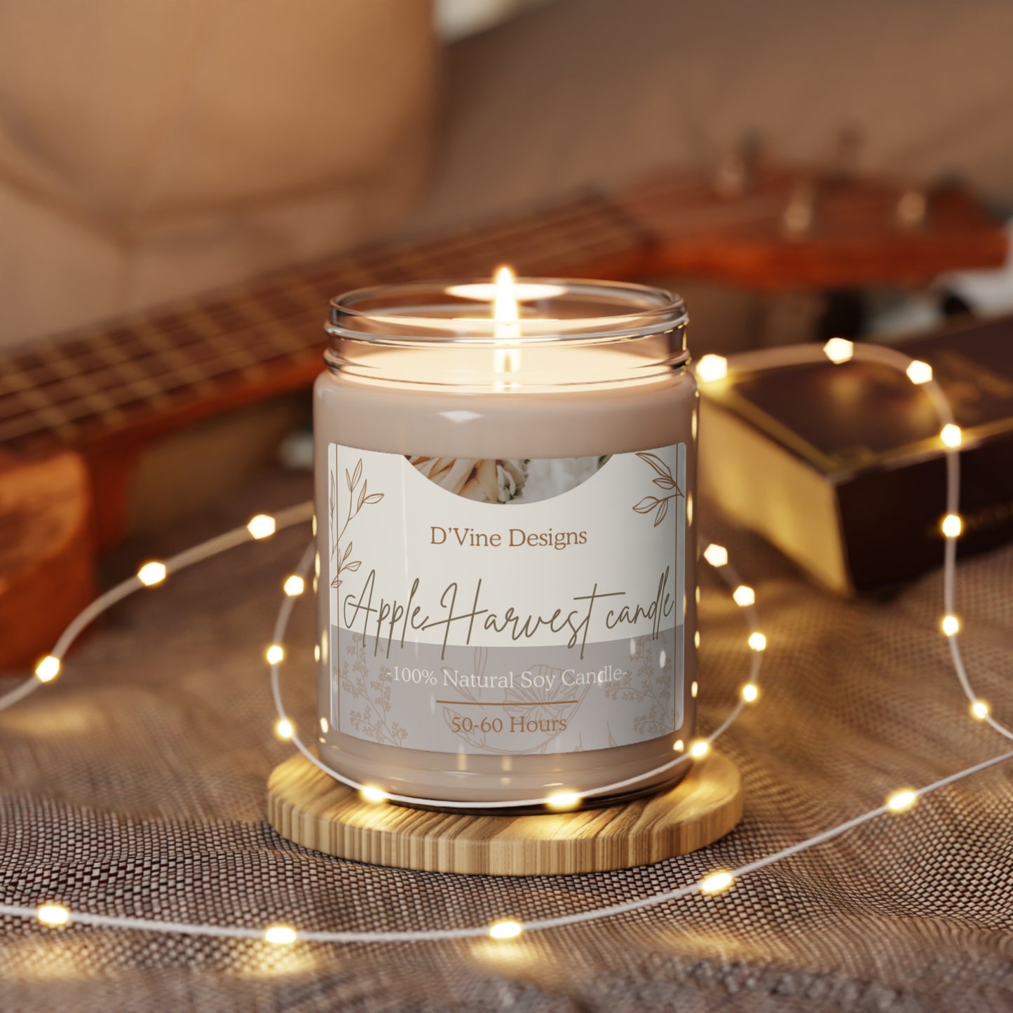 Apple Harvest Scented Soy Candle, 9oz
