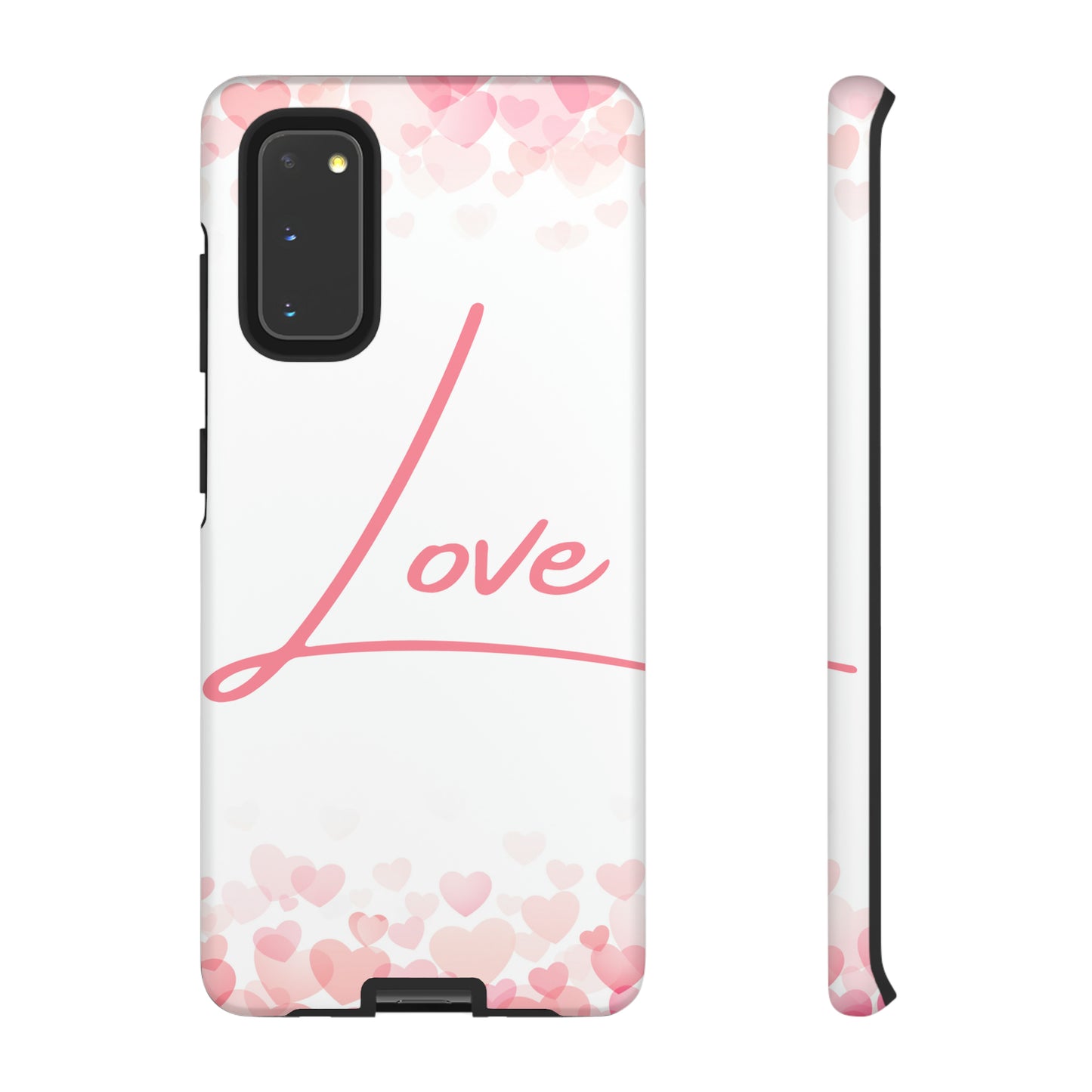Love and Hearts Phone Case, Samsung Galaxy, iPhone 15, 14, 13 pro max case, iPhone Tough Phone Case, Popular Phone Cover, Everyday Phone Cases, Tough Case