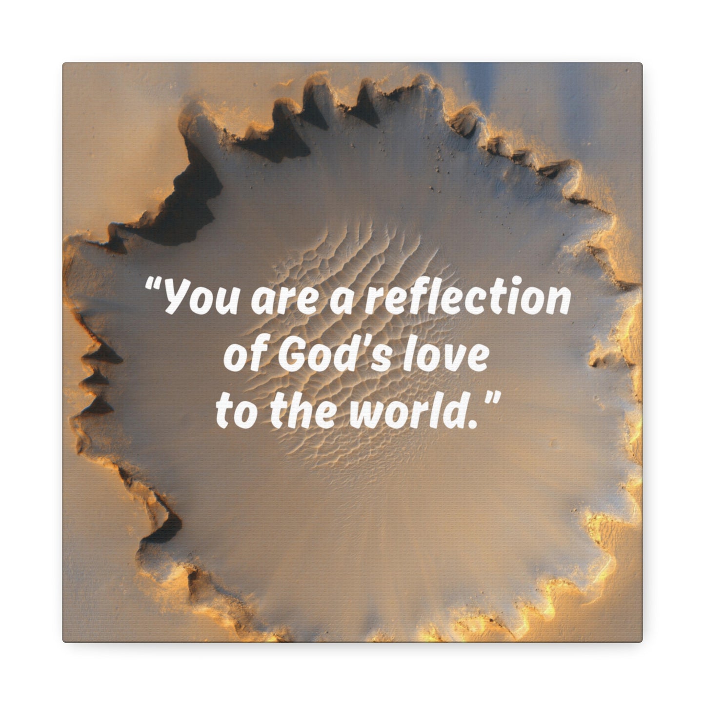 Reflection of God Canvas Gallery Framed Vertical Poster, Canvas Wall Art Set Abstract Prints Minimalist Modern Art Boho Wall Decor