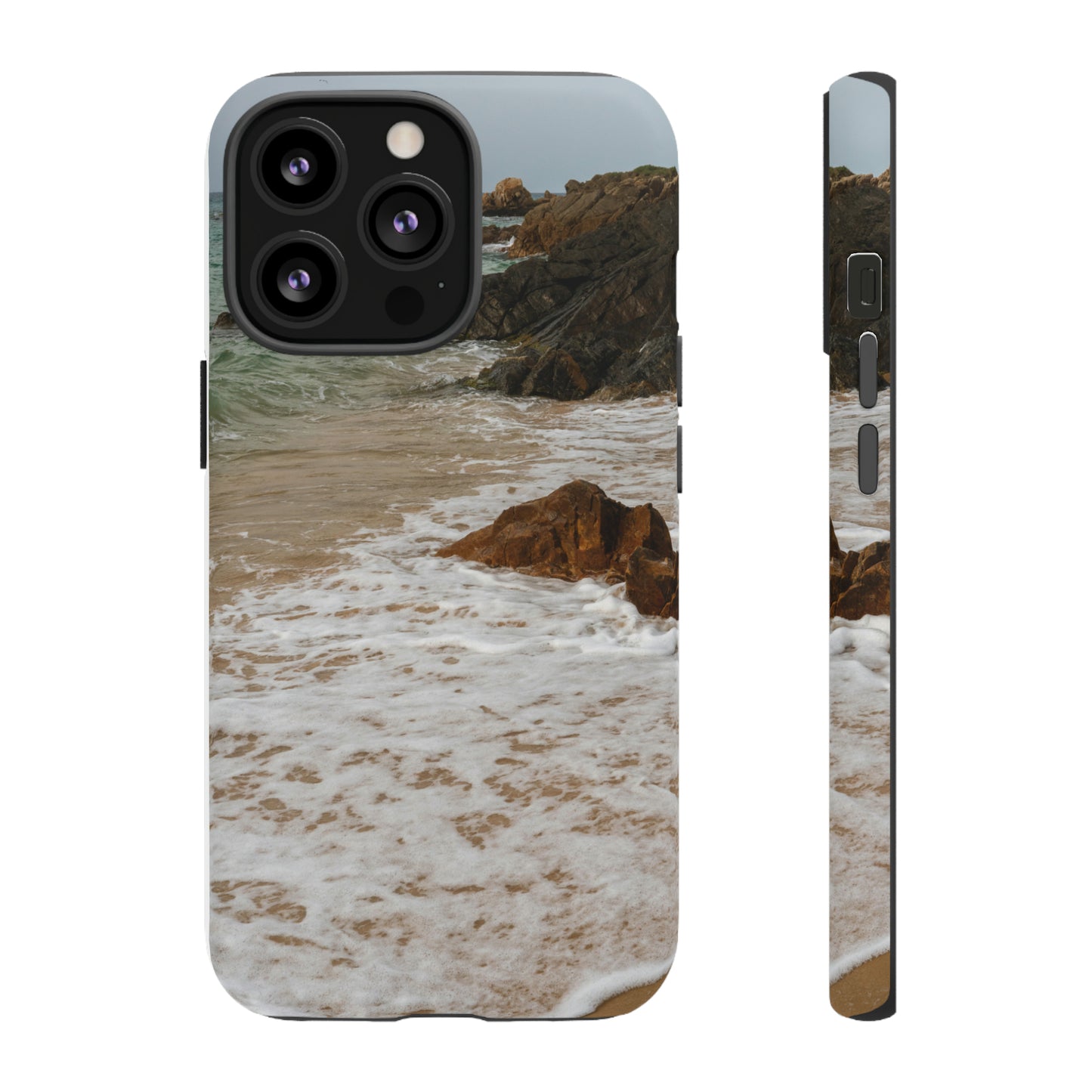 Calm Beach, Phone Case, Samsung Galaxy, iPhone 15, 14, 13 pro max case, iPhone Tough Phone Case, Popular Phone Cover, Everyday Phone Cases, Tough Case