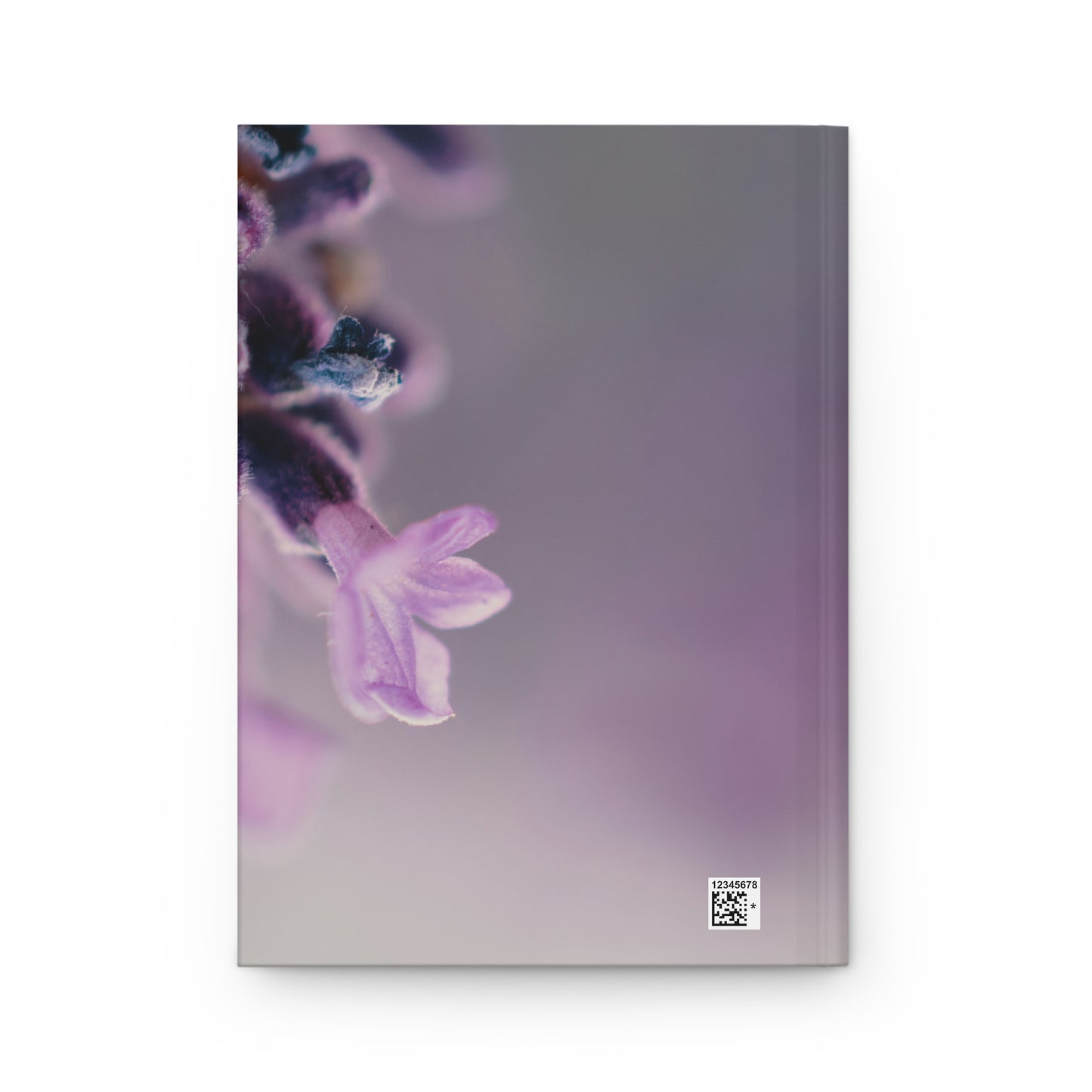 Purple Floral Hardcover Journal Matte