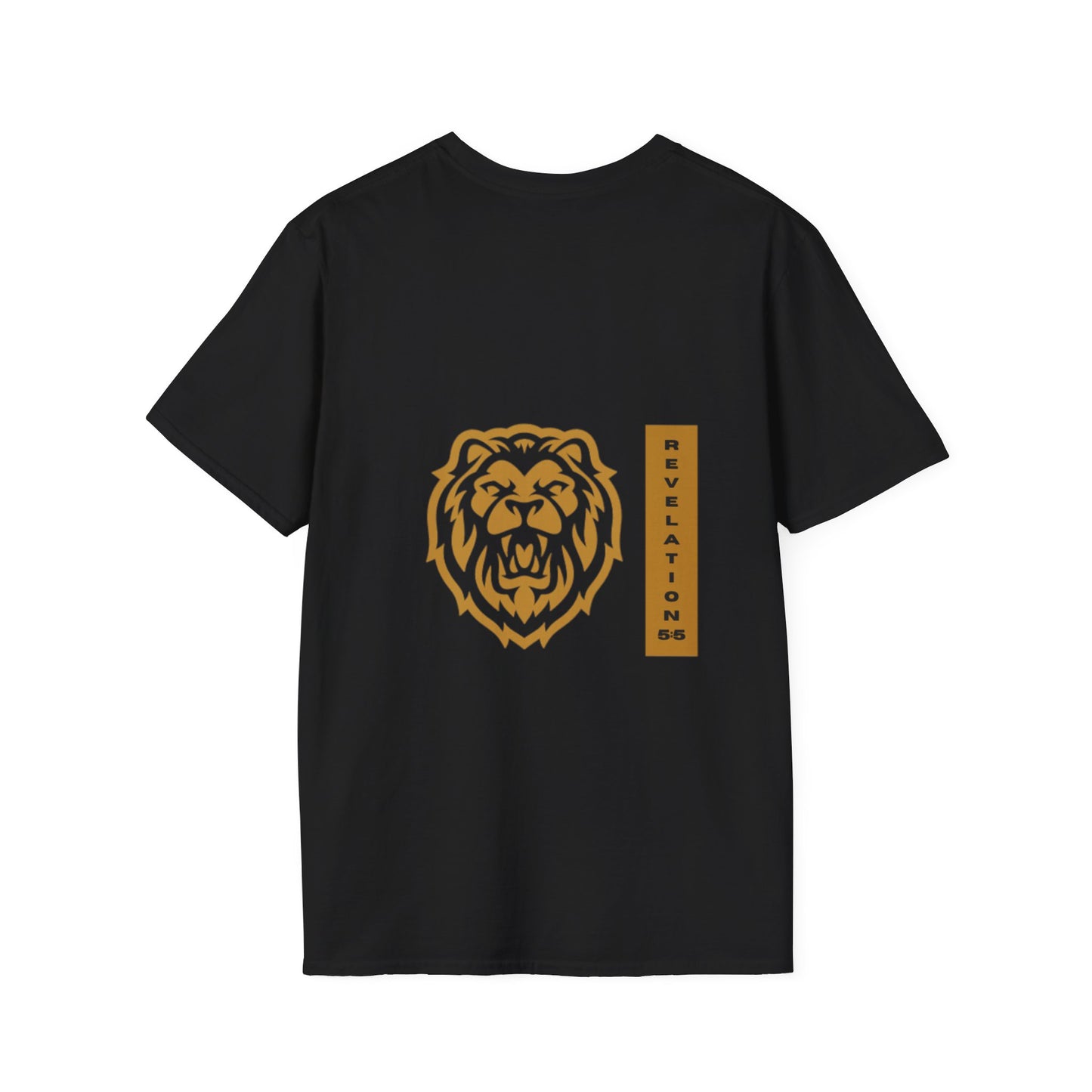 Lion of Judah Unisex Softstyle T-Shirt, Bible, Church, Inspirational, Commitment,