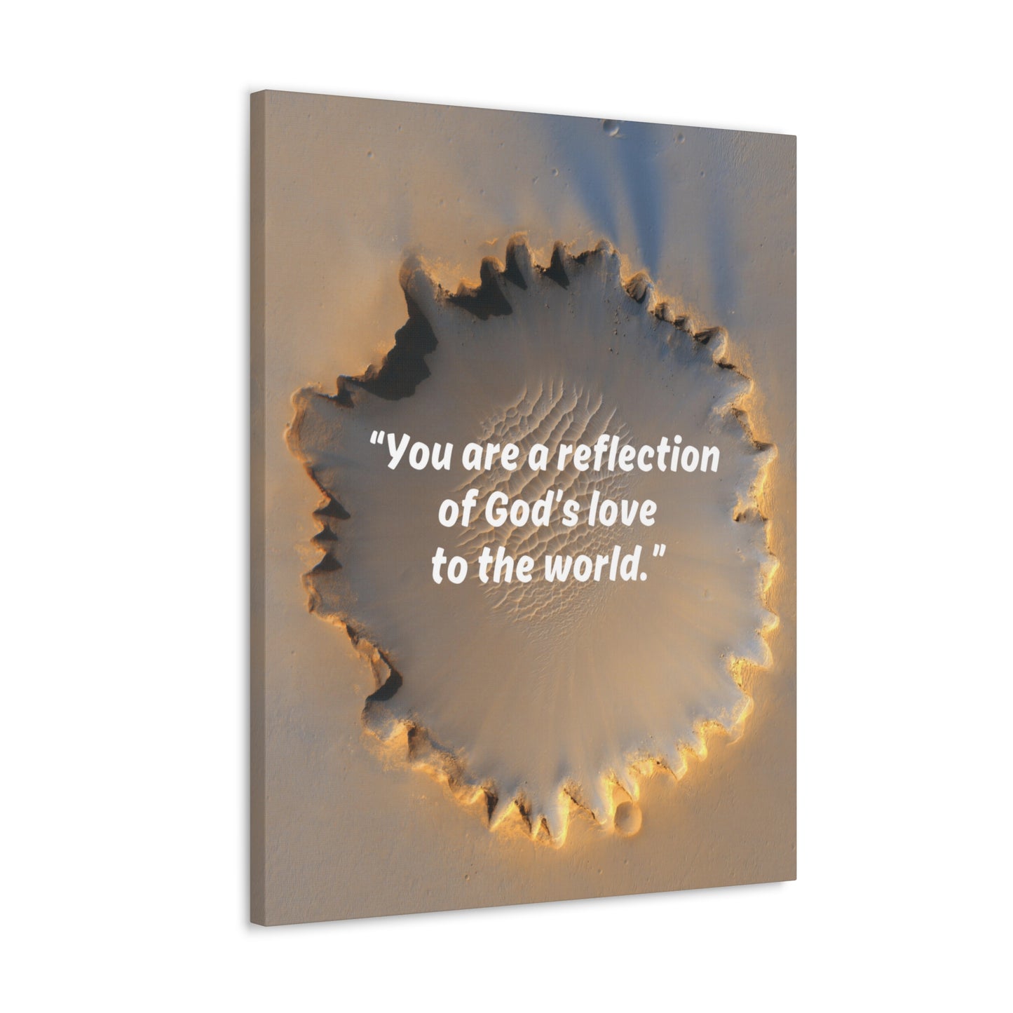 Reflection of God Canvas Gallery Framed Vertical Poster, Canvas Wall Art Set Abstract Prints Minimalist Modern Art Boho Wall Decor