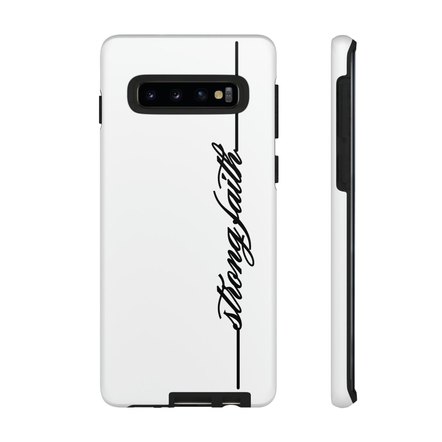 Strong Faith Phone Case, Samsung, iPhone 15, 14, 13 pro max case, iPhone Tough Phone Case, Popular Phone Cover, Everyday Phone Cases, Tough Case