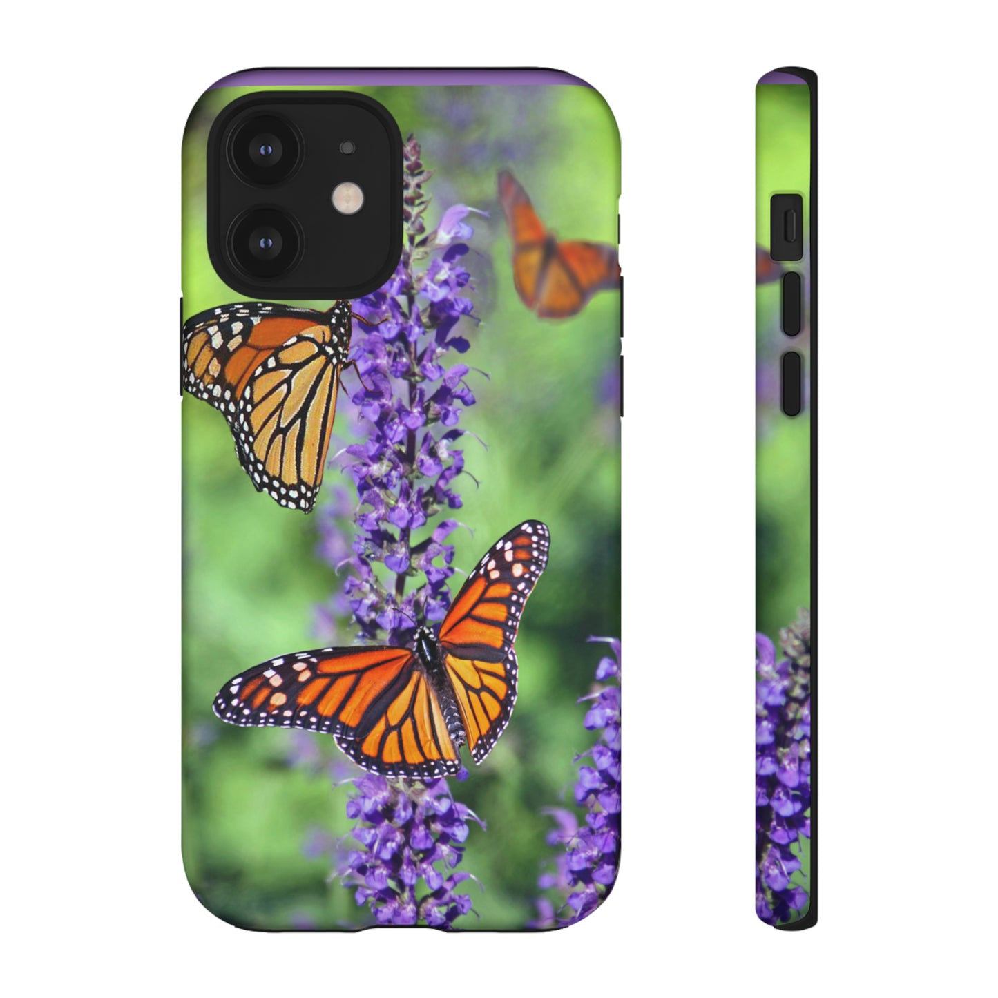 Beautiful Butterfly w/Green Background Phone Case, Samsung Galaxy, iPhone 15, 14, 13 pro max case, iPhone Tough Phone Case, Popular Phone Cover, Everyday Phone Cases, Tough Case