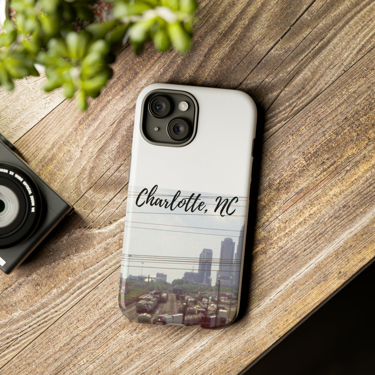 Charlotte NC Skyline Phone Case, Samsung, iPhone 15, 14, 13 pro max case, iPhone Tough Phone Case, Popular Phone Cover, Tough Case