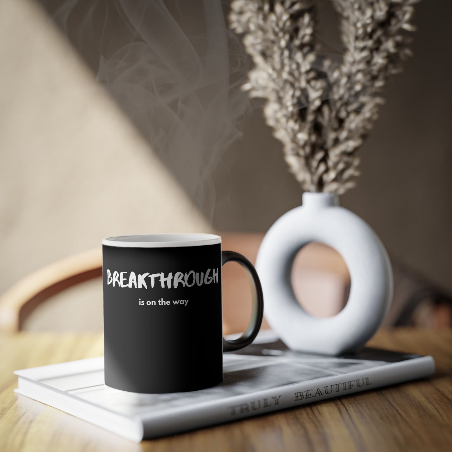 Breakthrough Mug, 11oz, 1 Chronicles 14:11, Inspiration, Gift, Coffee Mug, Special Occassion Mug
