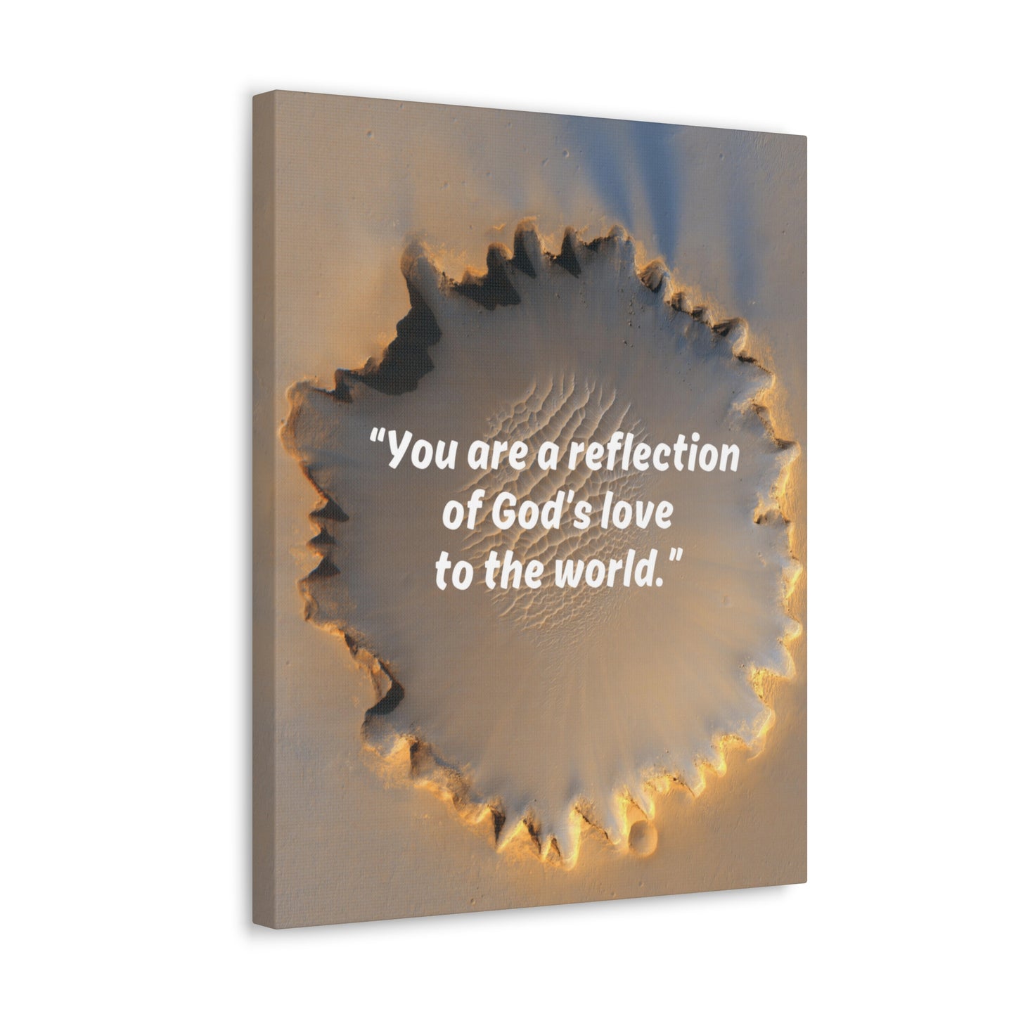 Reflection of God Canvas Gallery Framed Vertical Poster, Canvas Wall Art Set Abstract Prints Minimalist Modern Art Boho Wall Decor