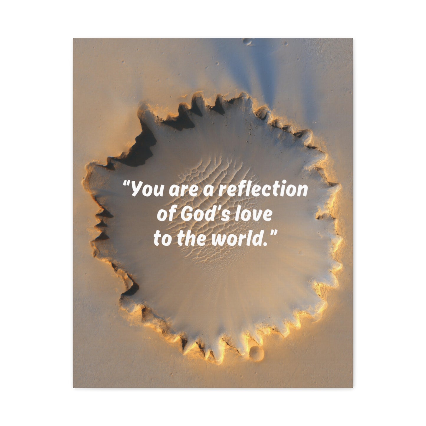 Reflection of God Canvas Gallery Framed Vertical Poster, Canvas Wall Art Set Abstract Prints Minimalist Modern Art Boho Wall Decor