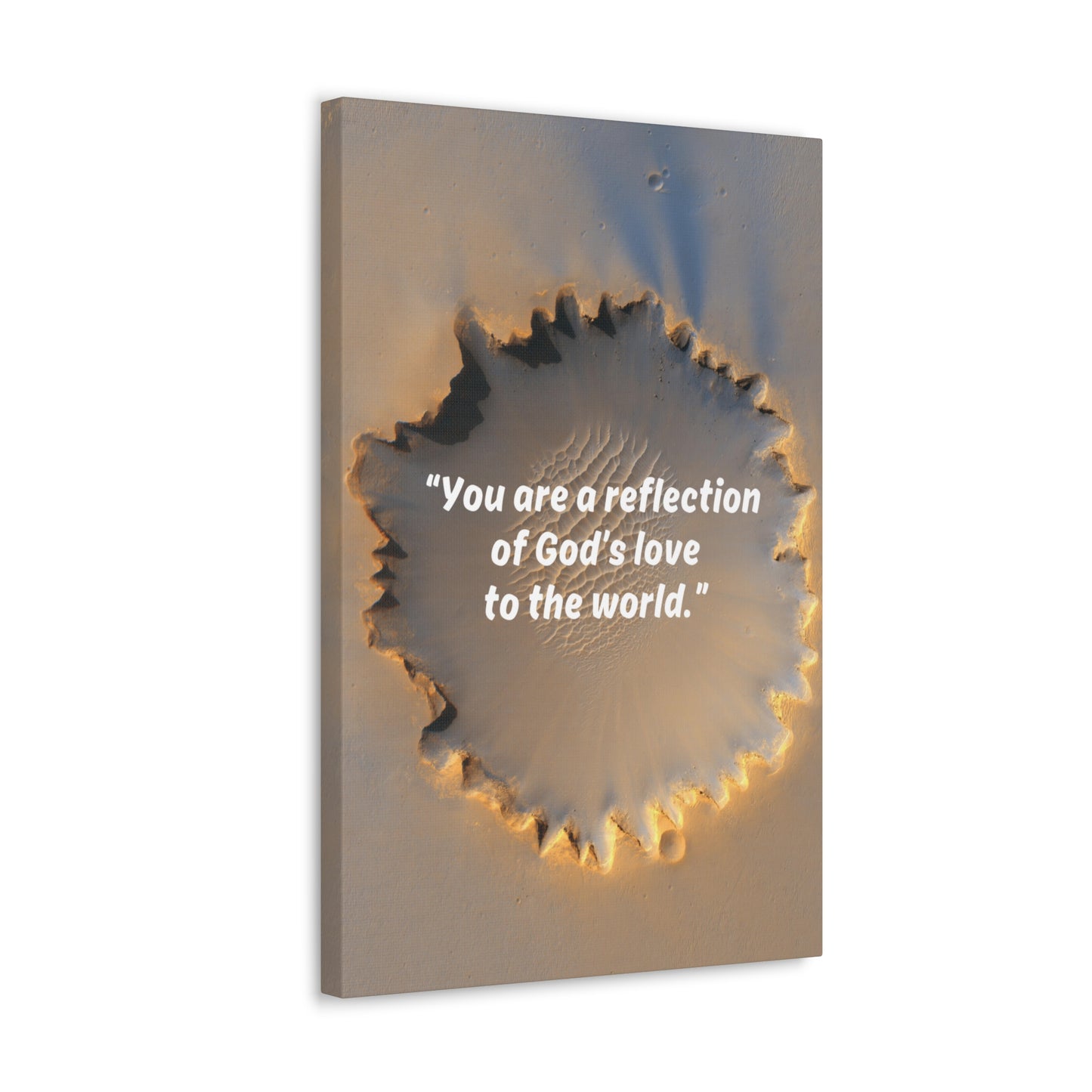 Reflection of God Canvas Gallery Framed Vertical Poster, Canvas Wall Art Set Abstract Prints Minimalist Modern Art Boho Wall Decor