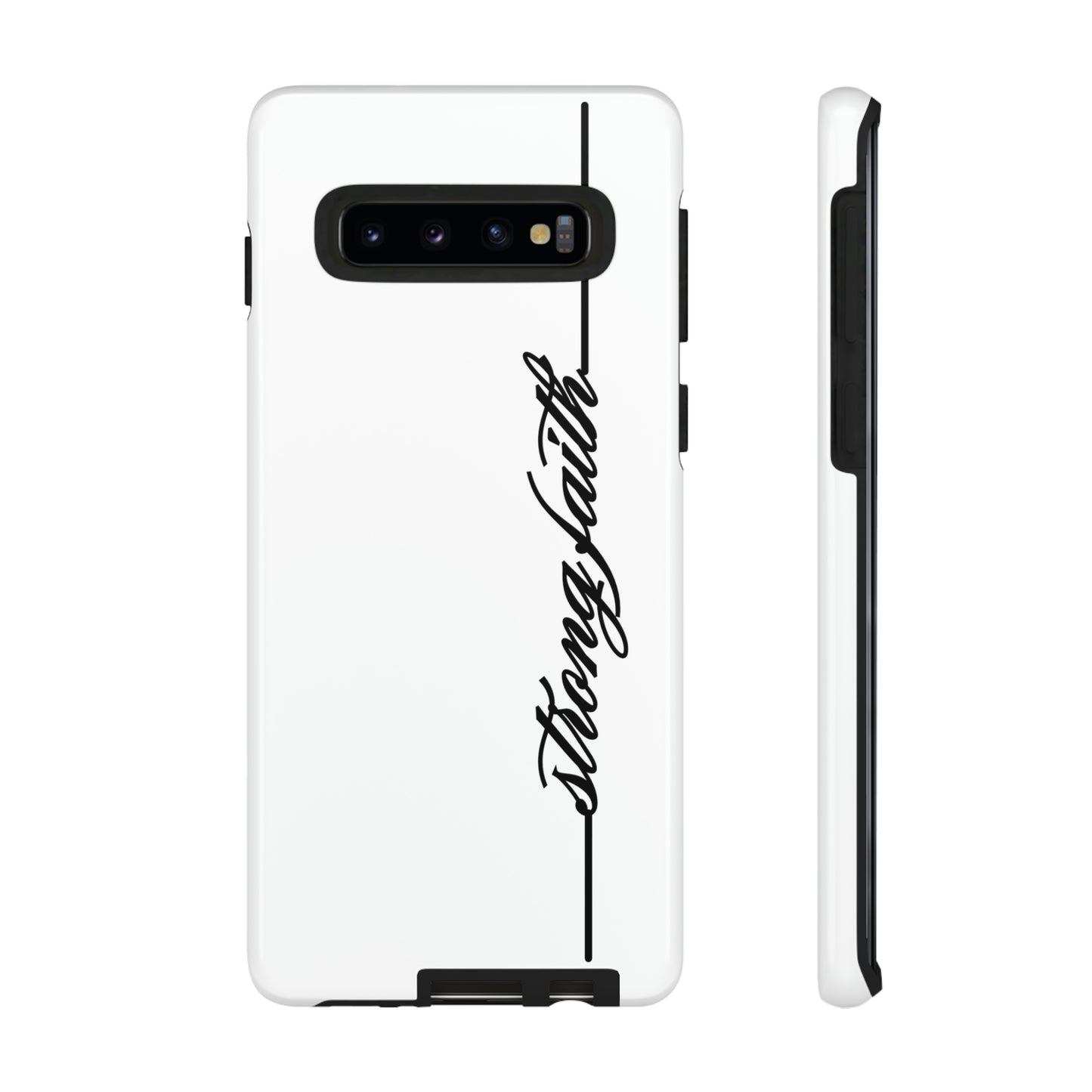 Strong Faith Phone Case, Samsung, iPhone 15, 14, 13 pro max case, iPhone Tough Phone Case, Popular Phone Cover, Everyday Phone Cases, Tough Case