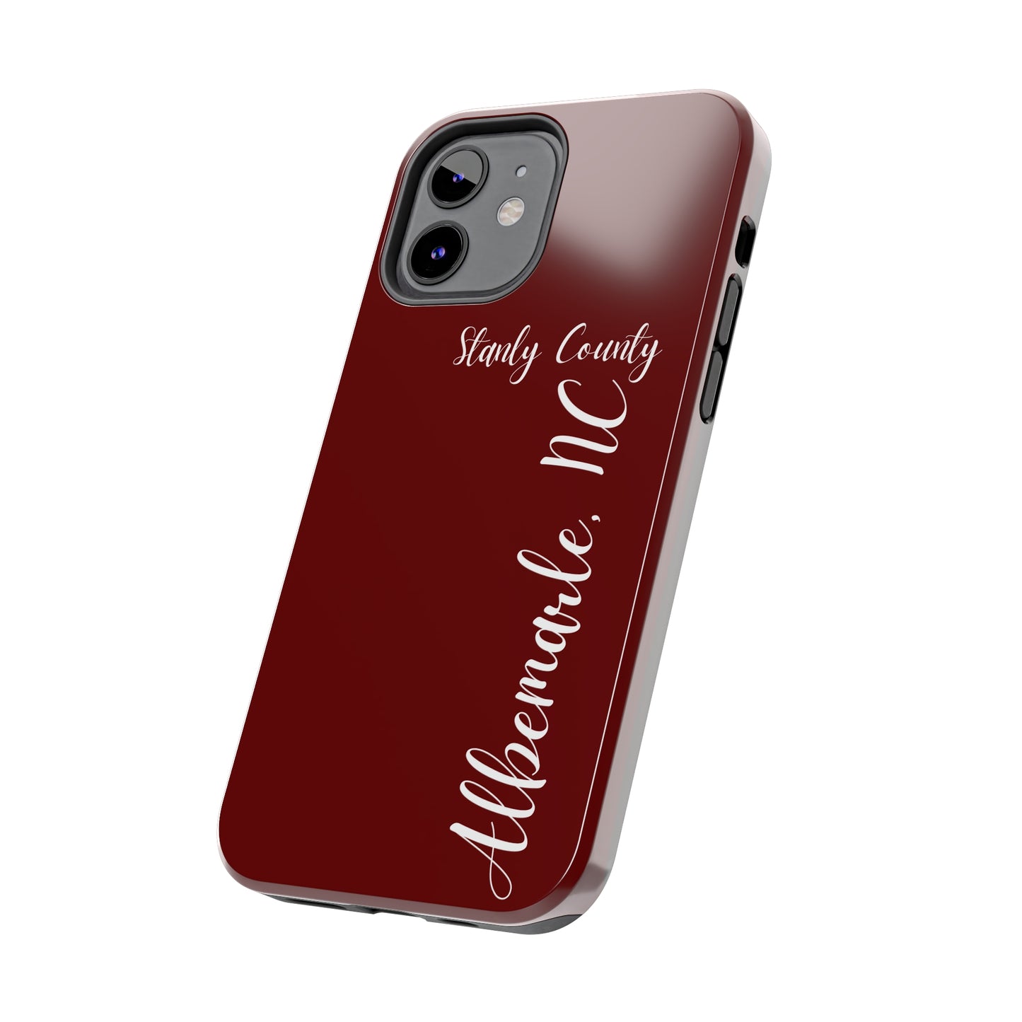 Albemarle NC, Tough Phone Cases-NC- Blue Phone Case, iPhone 15, 14, 13 pro max case, Popular Phone Cover, Everyday Phone Cases, Tough Case