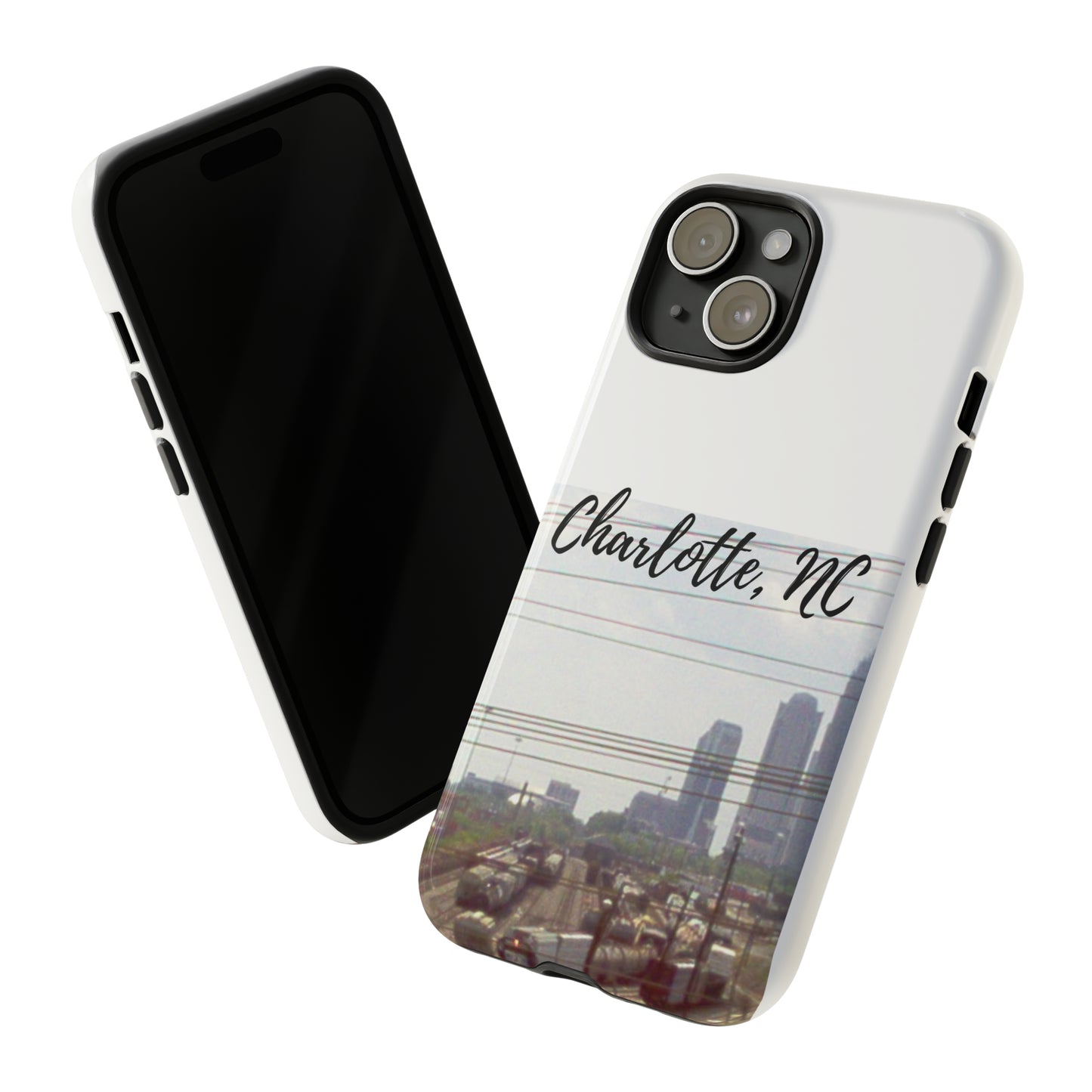 Charlotte NC Skyline Phone Case, Samsung, iPhone 15, 14, 13 pro max case, iPhone Tough Phone Case, Popular Phone Cover, Tough Case