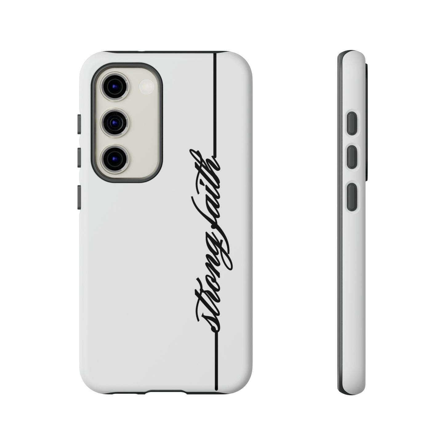 Strong Faith Phone Case, Samsung, iPhone 15, 14, 13 pro max case, iPhone Tough Phone Case, Popular Phone Cover, Everyday Phone Cases, Tough Case