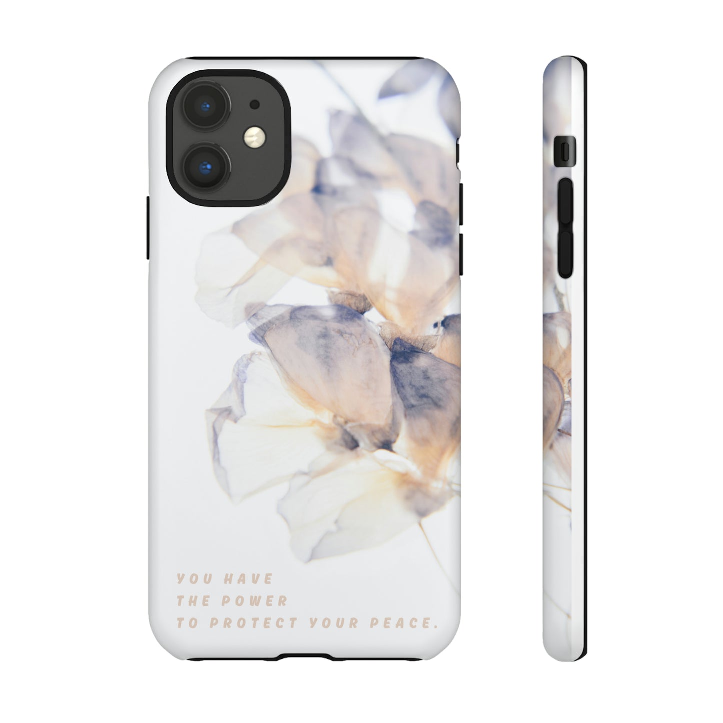 You Have The Power To Protect Your Peace, Samsung Galaxy, iPhone 15, 14, 13 cases, iPhone Tough Phone Case, Popular Phone Cover, Everyday Phone Cases, Tough Case
