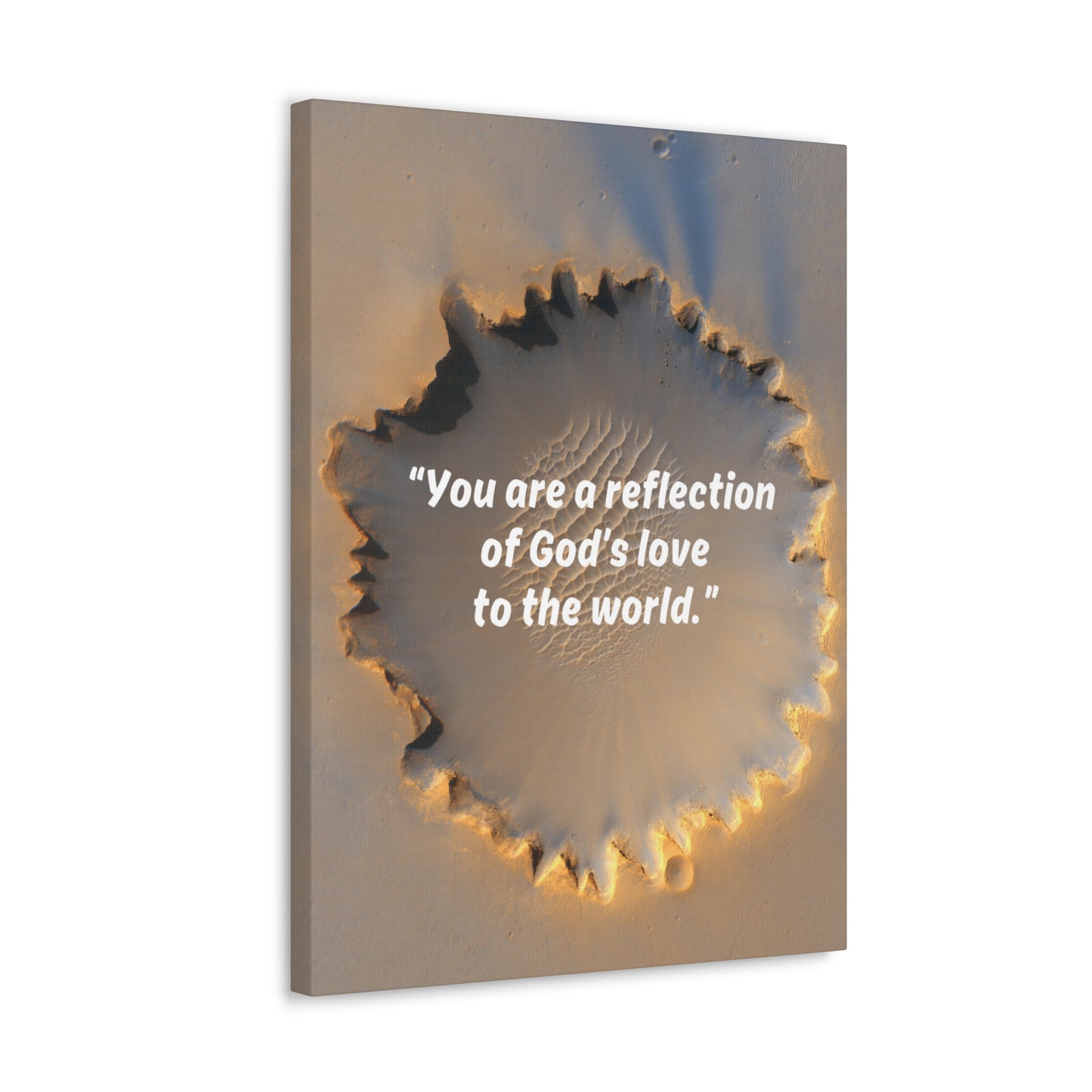 Reflection of God Canvas Gallery Framed Vertical Poster, Canvas Wall Art Set Abstract Prints Minimalist Modern Art Boho Wall Decor