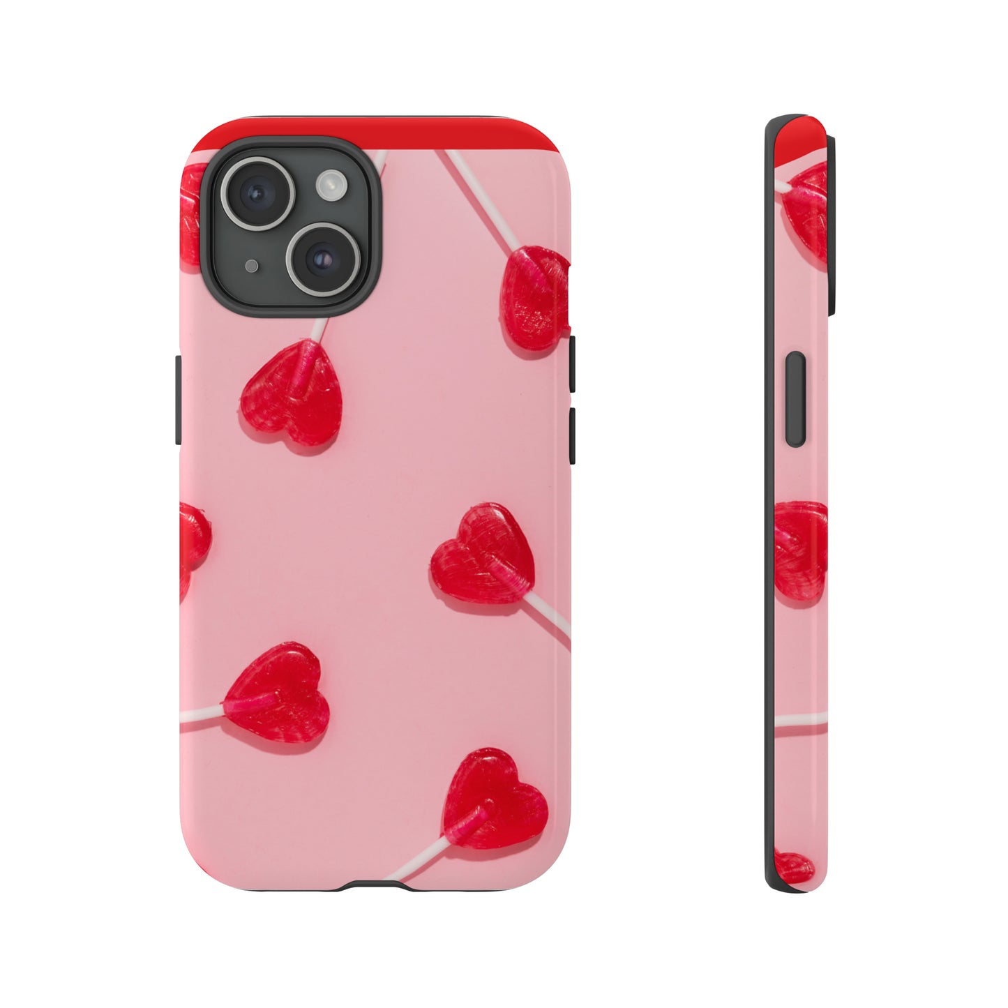 Candy Hearts Phone Case, Candy Hearts, Samsung Galaxy, iPhone 15, 14, 13 pro max case, iPhone Tough Phone Case, Popular Phone Cover, Everyday Phone Cases, Tough Case