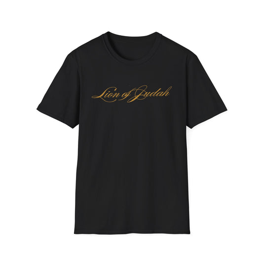 Lion of Judah Unisex Softstyle T-Shirt, Bible, Church, Inspirational, Commitment,