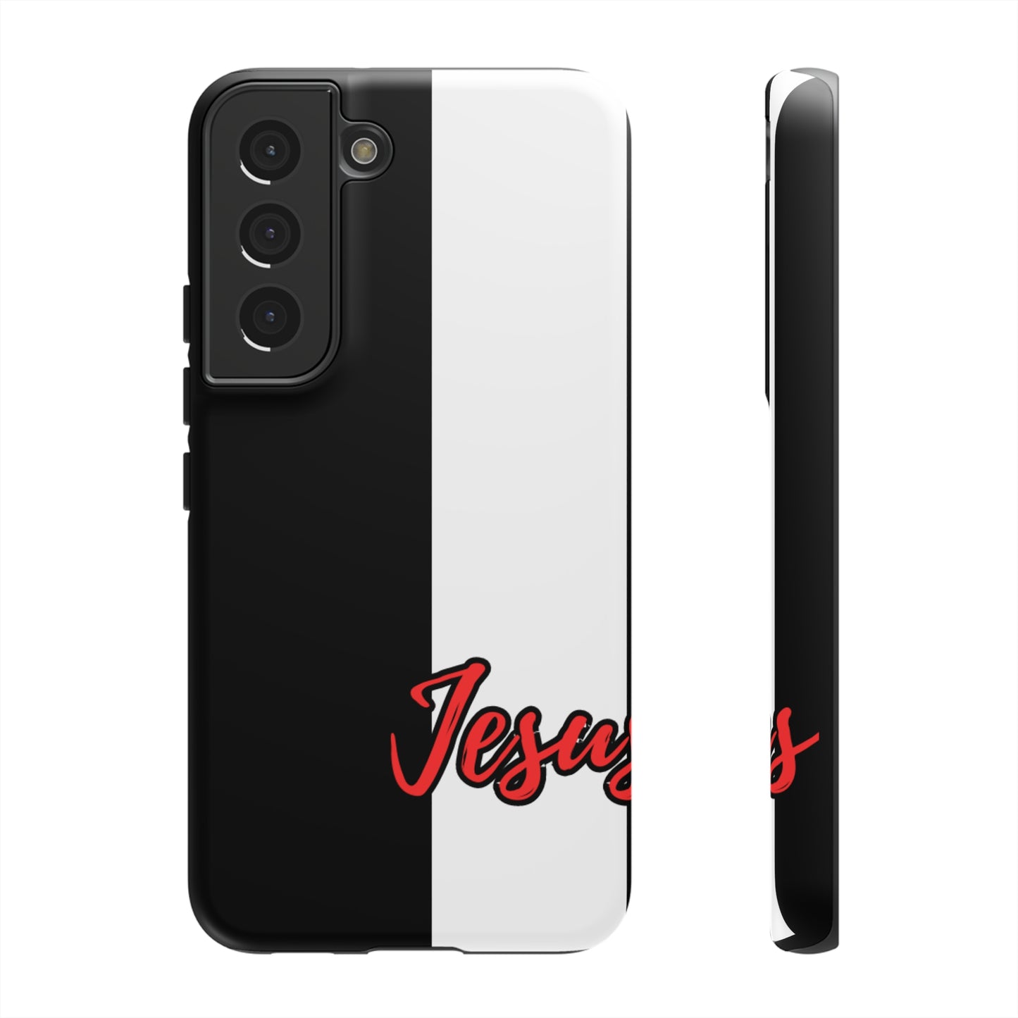 Jesus + Racing Stripe Phone Case, Samsung, iPhone 15, 14, 13 pro max case, iPhone Tough Phone Case, Popular Phone Cover, Everyday Phone Cases