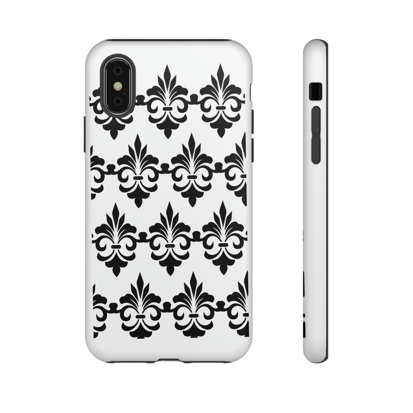 Fleur-de-lis Phone Case, Samsung, iPhone 15, 14, 13 pro max case, iPhone Tough Phone Case, Popular Phone Cover, Everyday Phone Cases, Tough Case