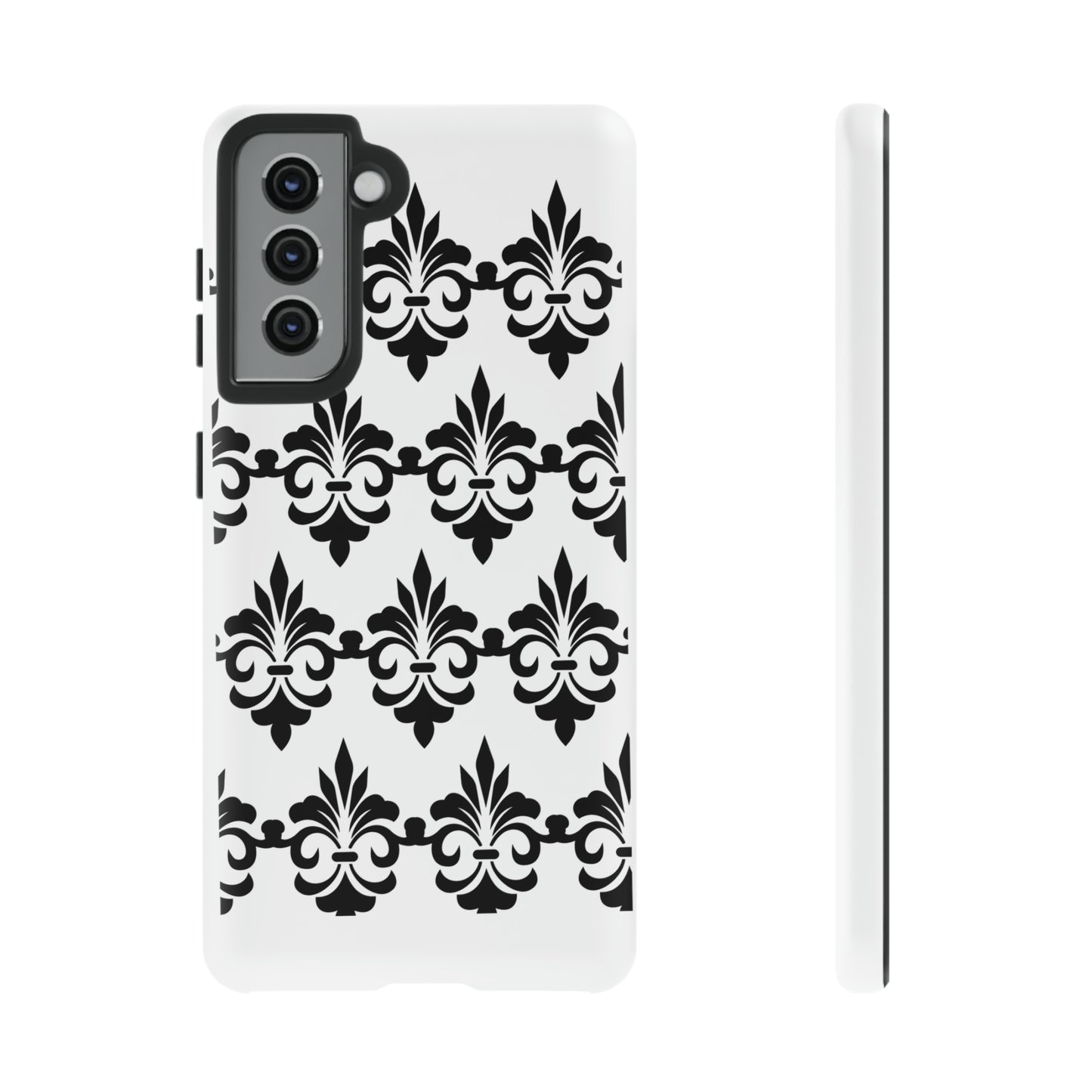 Fleur-de-lis Phone Case, Samsung, iPhone 15, 14, 13 pro max case, iPhone Tough Phone Case, Popular Phone Cover, Everyday Phone Cases, Tough Case