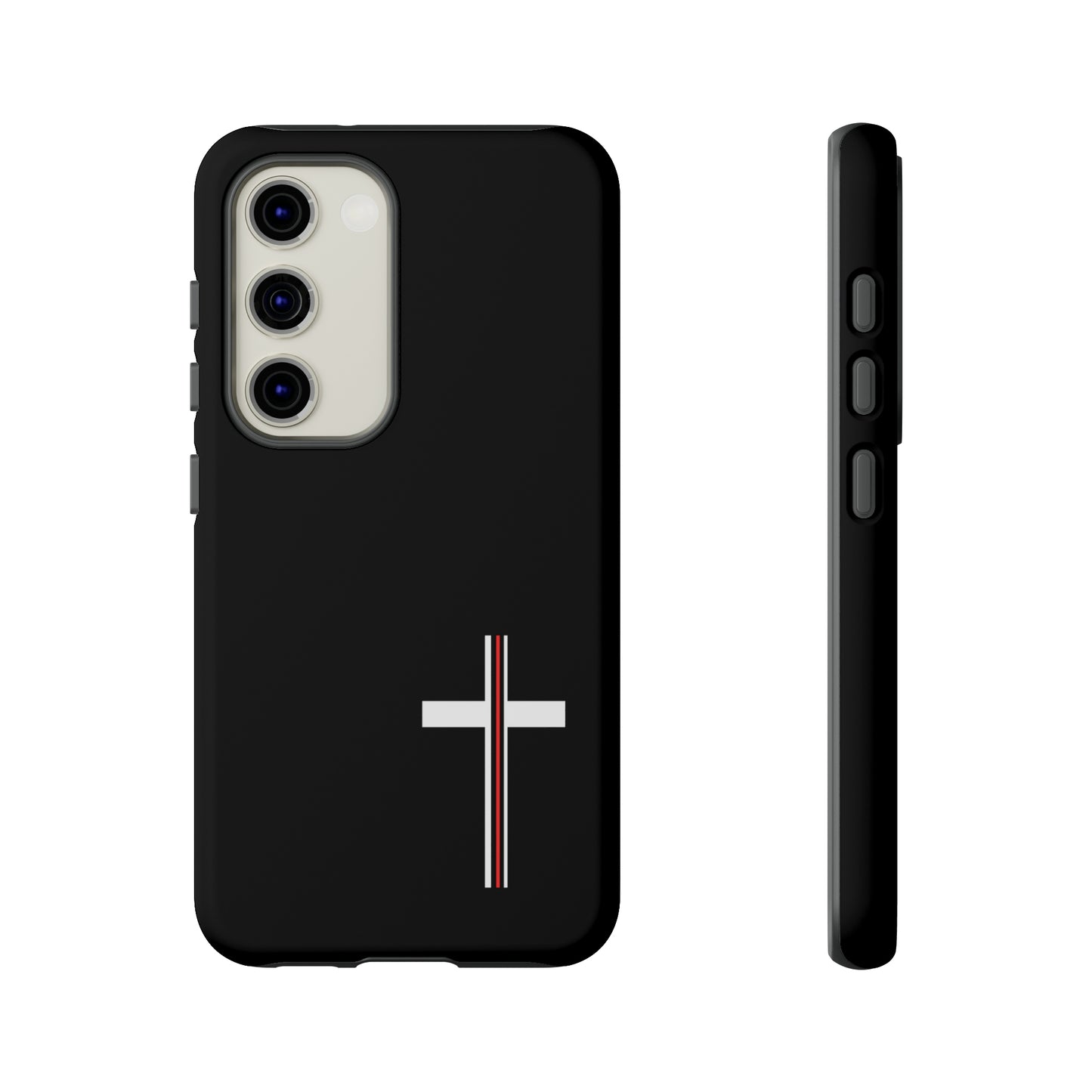 Cross + Blood Phone Case, Samsung, iPhone 15, 14, 13 pro max case, iPhone Tough Phone Case, Popular Phone Cover, Everyday Phone Cases, Tough Case