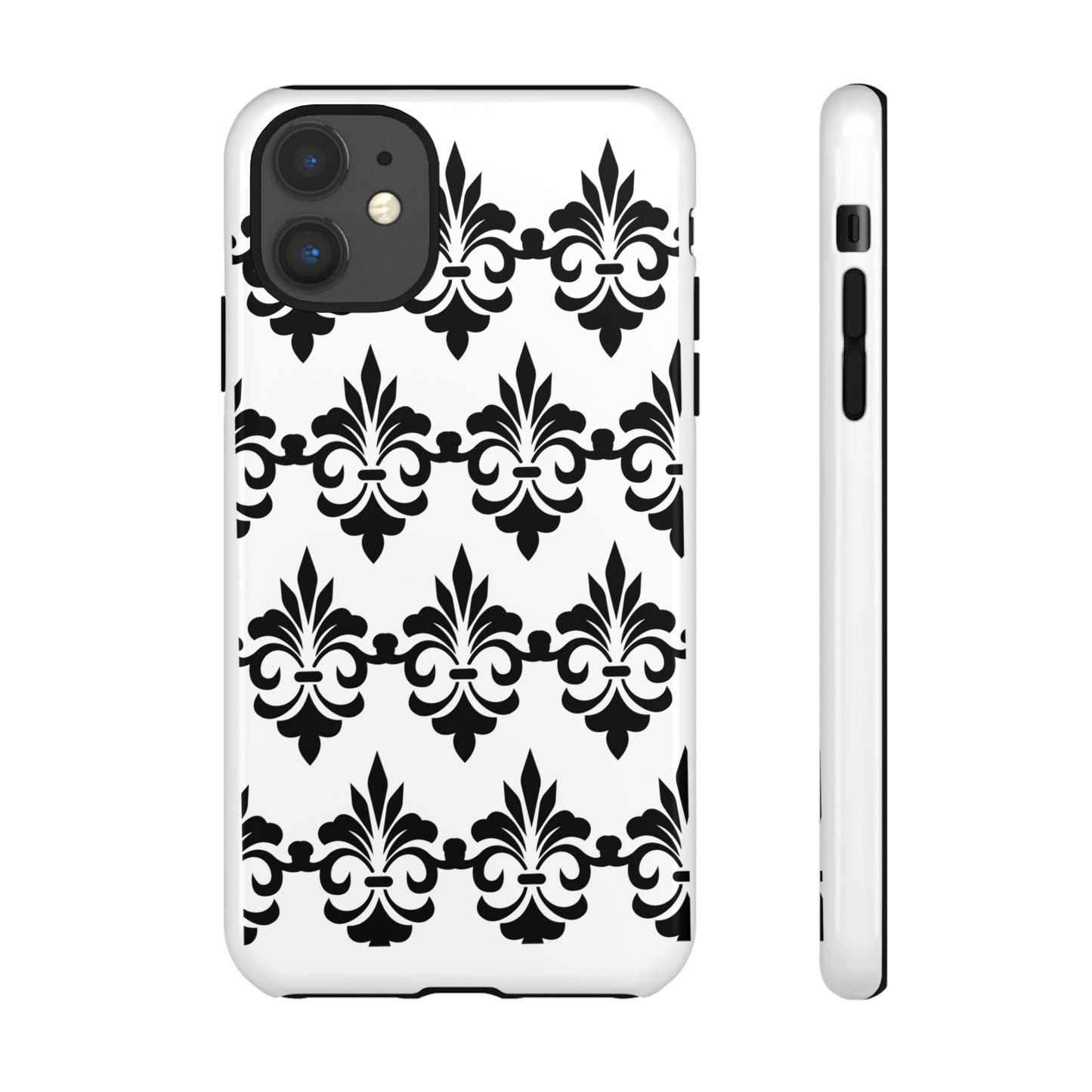 Fleur-de-lis Phone Case, Samsung, iPhone 15, 14, 13 pro max case, iPhone Tough Phone Case, Popular Phone Cover, Everyday Phone Cases, Tough Case