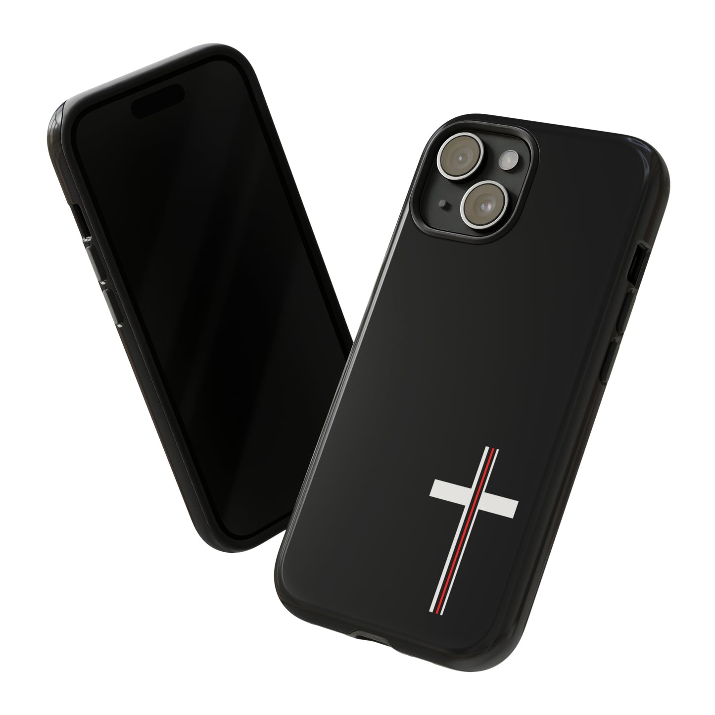 Cross + Blood Phone Case, Samsung, iPhone 15, 14, 13 pro max case, iPhone Tough Phone Case, Popular Phone Cover, Everyday Phone Cases, Tough Case