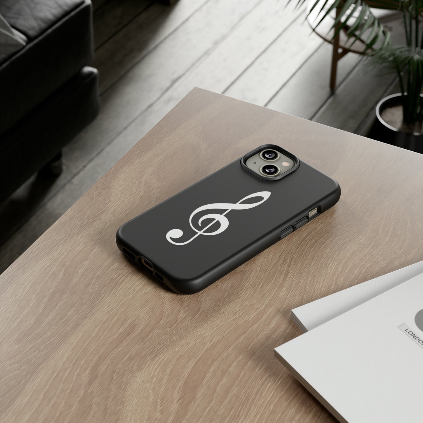 Treble Clef Phone Case, Samsung Galaxy, iPhone 15, 14, 13 pro max case, iPhone Tough Phone Case, Popular Phone Cover, Everyday Phone Cases, Tough Case