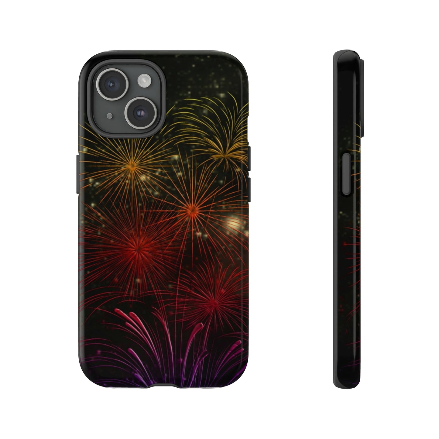 Fire Works Burst, Samsung Galaxy, iPhone 15, 14, 13 pro max case, iPhone Tough Phone Case, Popular Phone Cover, Everyday Phone Cases, Tough Case