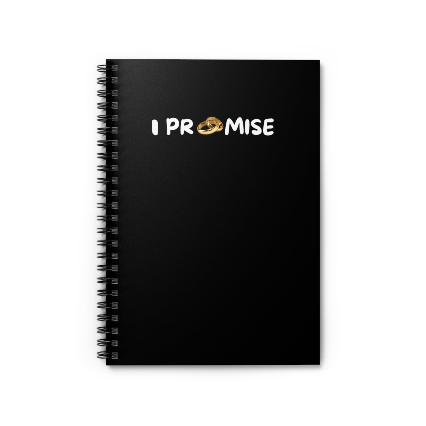 I Promise Marriage Spiral Notebook - Ruled Line