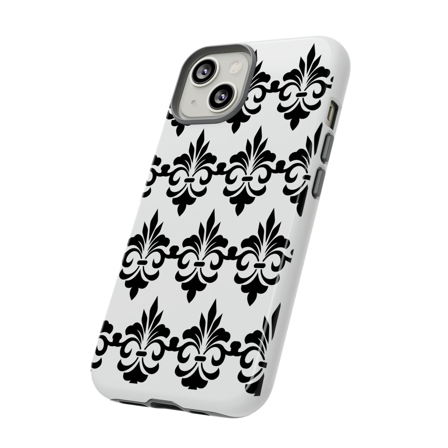 Fleur-de-lis Phone Case, Samsung, iPhone 15, 14, 13 pro max case, iPhone Tough Phone Case, Popular Phone Cover, Everyday Phone Cases, Tough Case