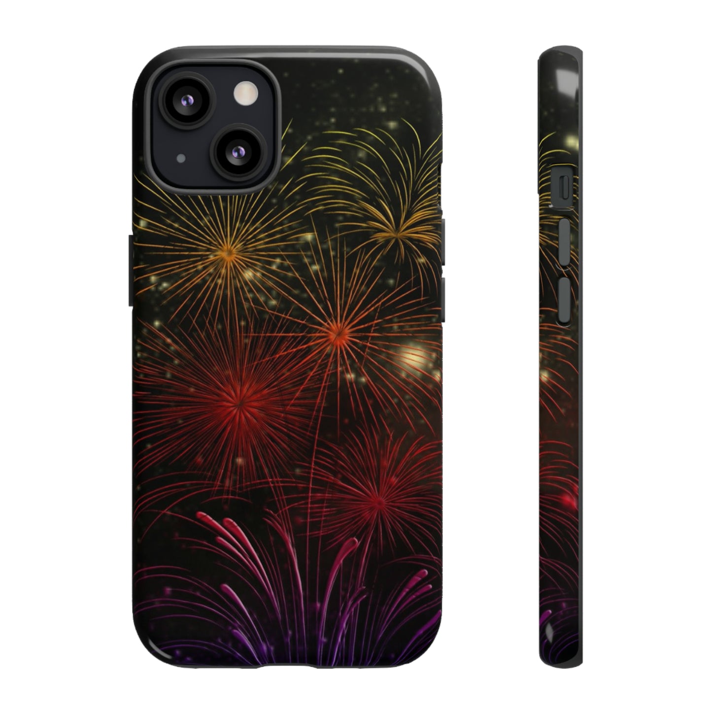 Fire Works Burst, Samsung Galaxy, iPhone 15, 14, 13 pro max case, iPhone Tough Phone Case, Popular Phone Cover, Everyday Phone Cases, Tough Case