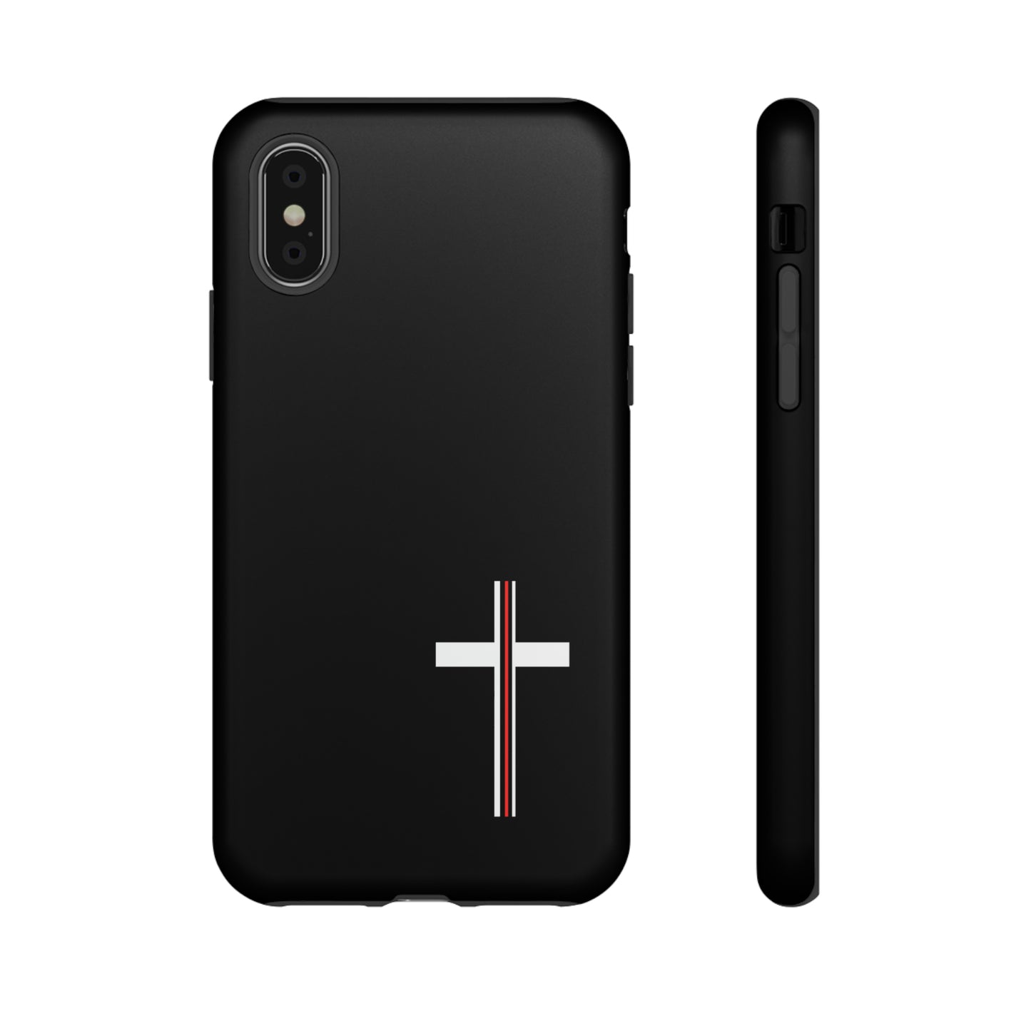 Cross + Blood Phone Case, Samsung, iPhone 15, 14, 13 pro max case, iPhone Tough Phone Case, Popular Phone Cover, Everyday Phone Cases, Tough Case