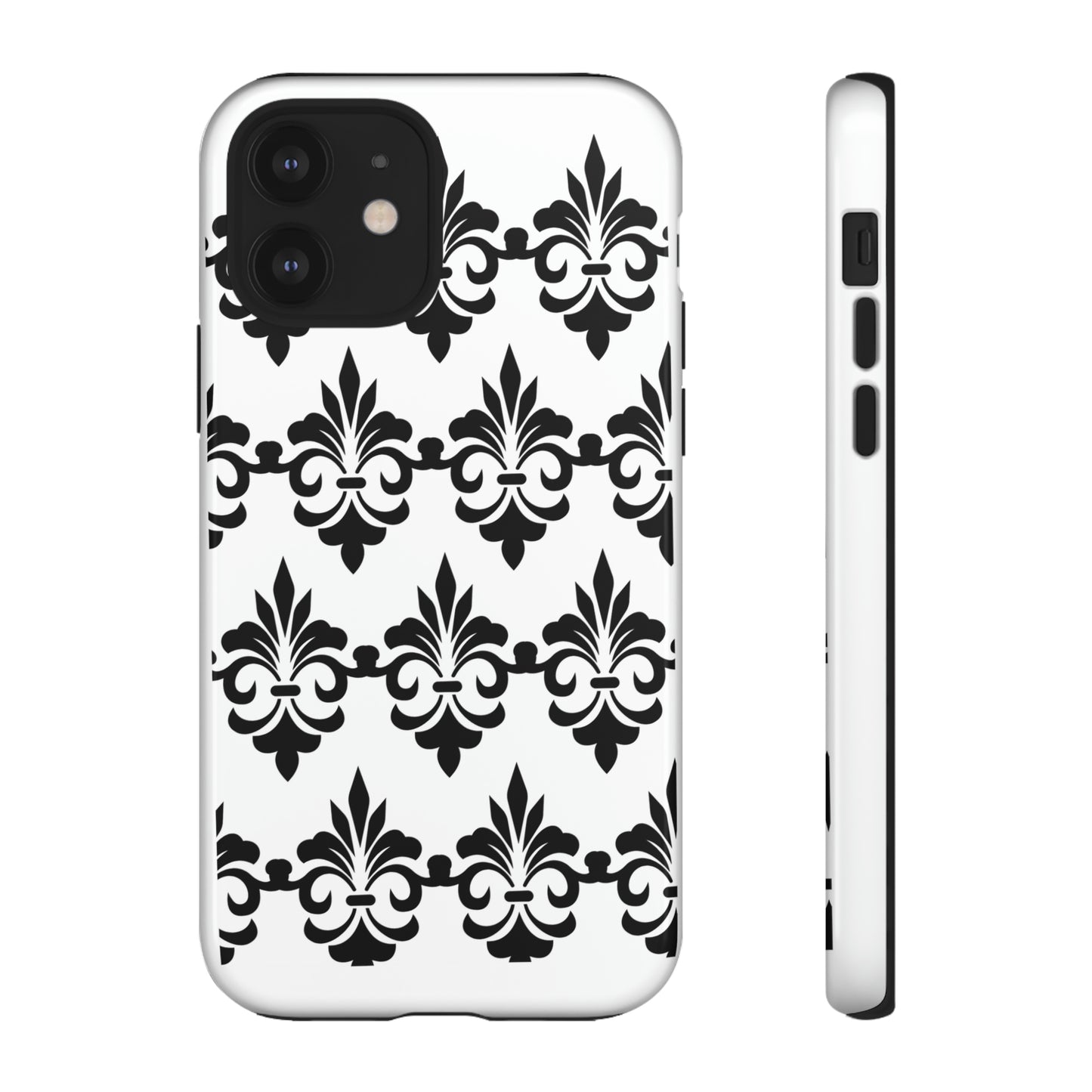 Fleur-de-lis Phone Case, Samsung, iPhone 15, 14, 13 pro max case, iPhone Tough Phone Case, Popular Phone Cover, Everyday Phone Cases, Tough Case
