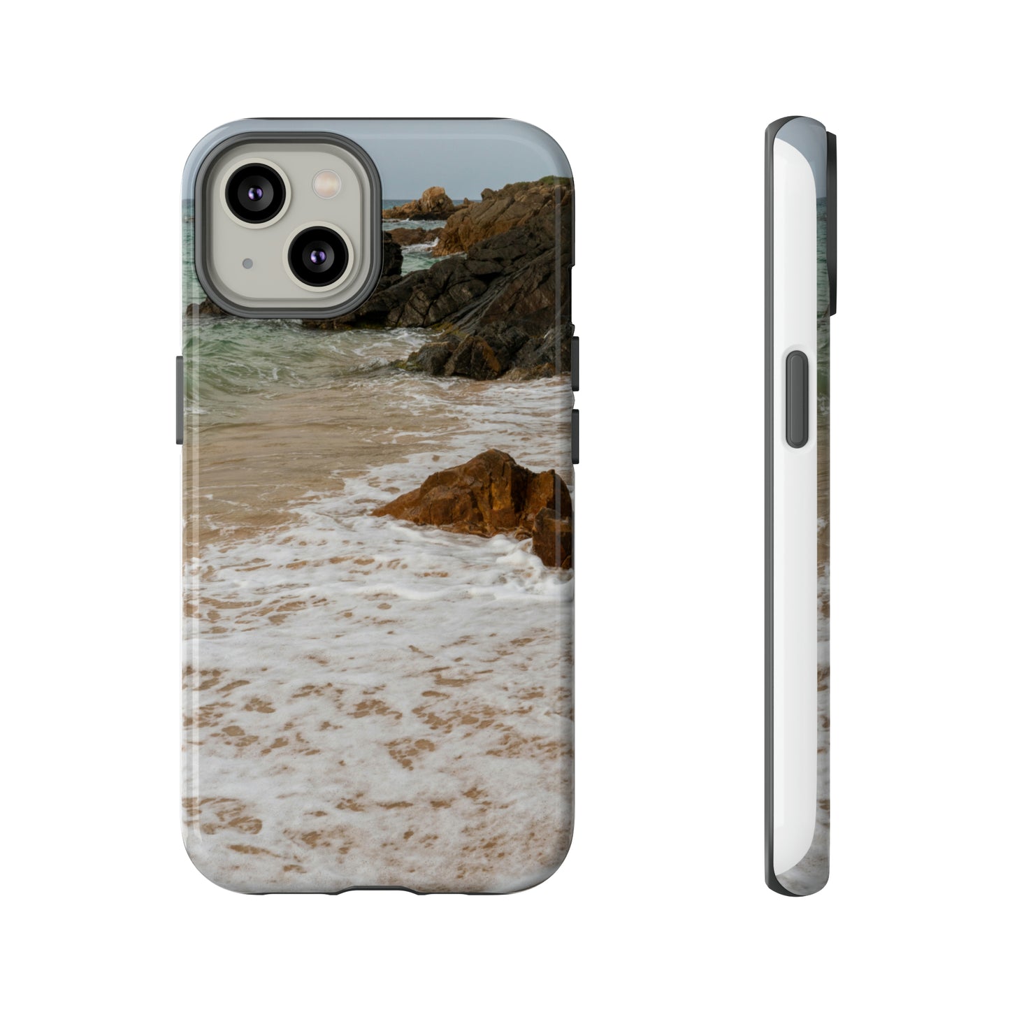Calm Beach, Phone Case, Samsung Galaxy, iPhone 15, 14, 13 pro max case, iPhone Tough Phone Case, Popular Phone Cover, Everyday Phone Cases, Tough Case