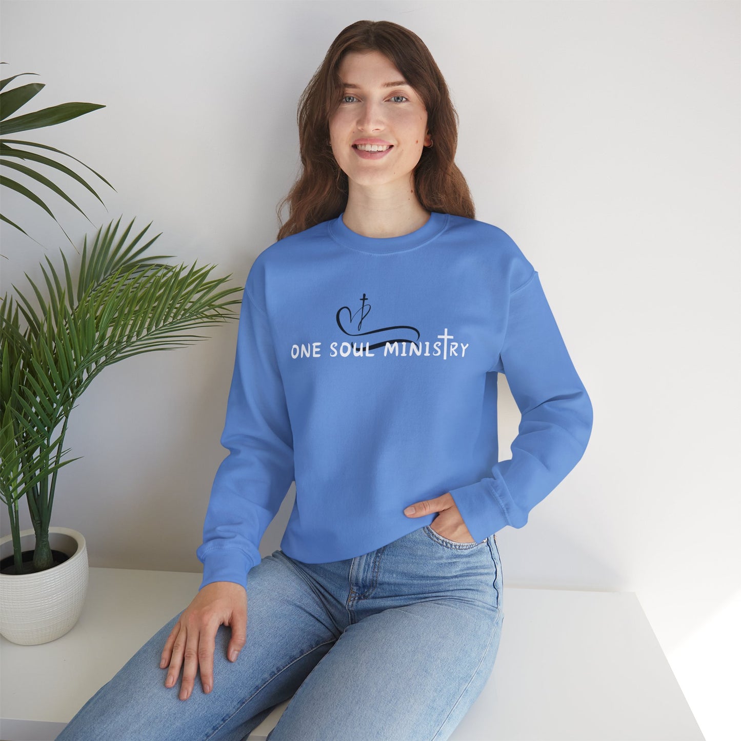 ONE SOUL MINISTRY Men's Long Sleeve Sweat Shirt